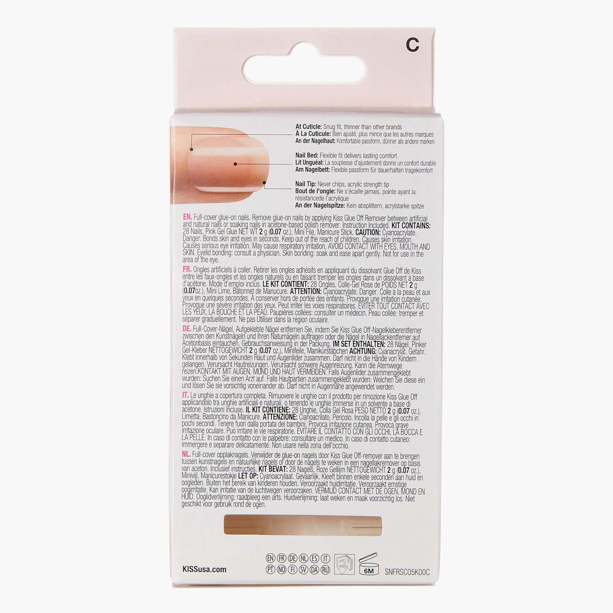 Kiss Cosmetics Acrylic French Nails-beautyandpersonalcare-makeup-nails-artificialnails-image-4