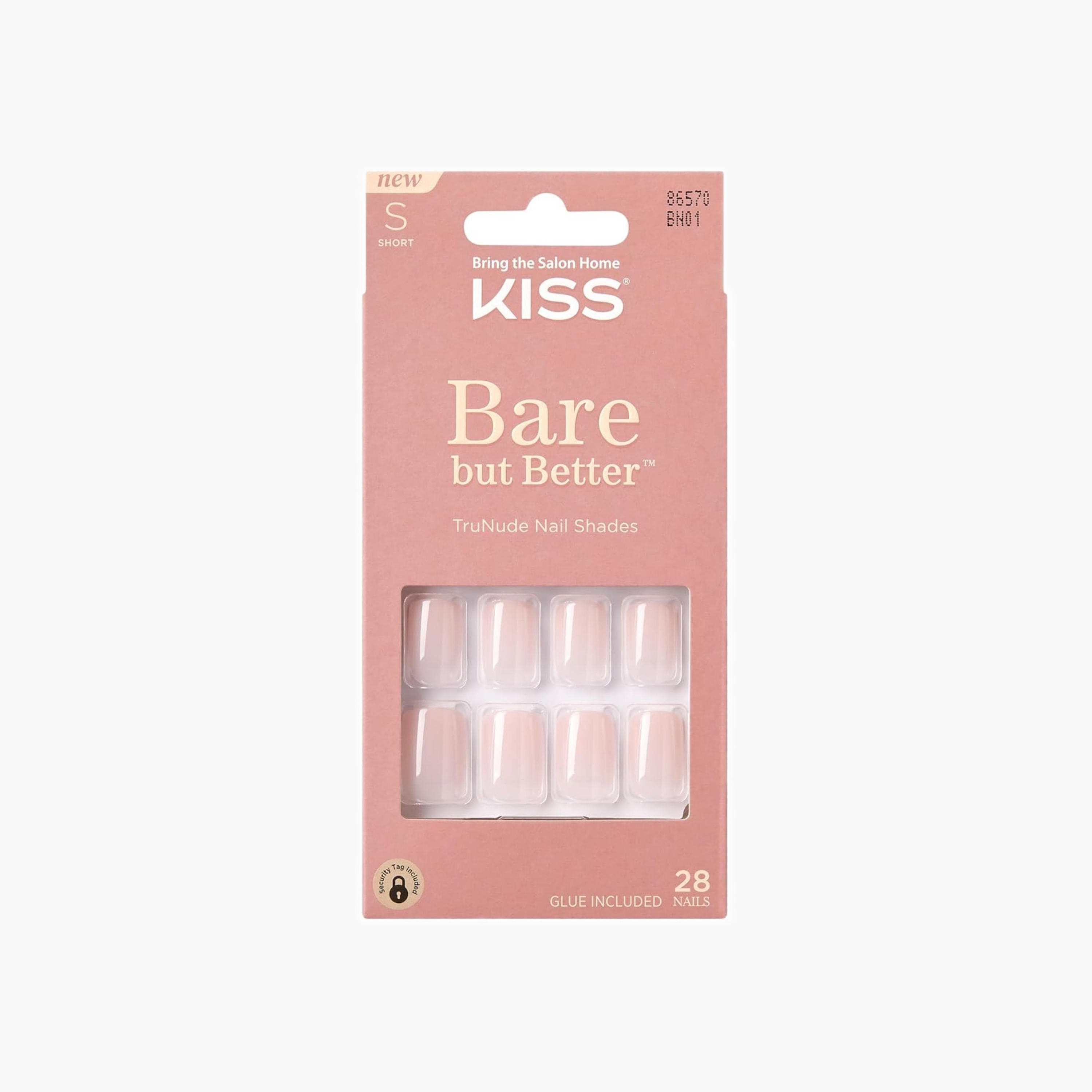 Kiss Cosmetics Square Press-On Nails Set-beautyandpersonalcare-makeup-lips-lipliners-image-1