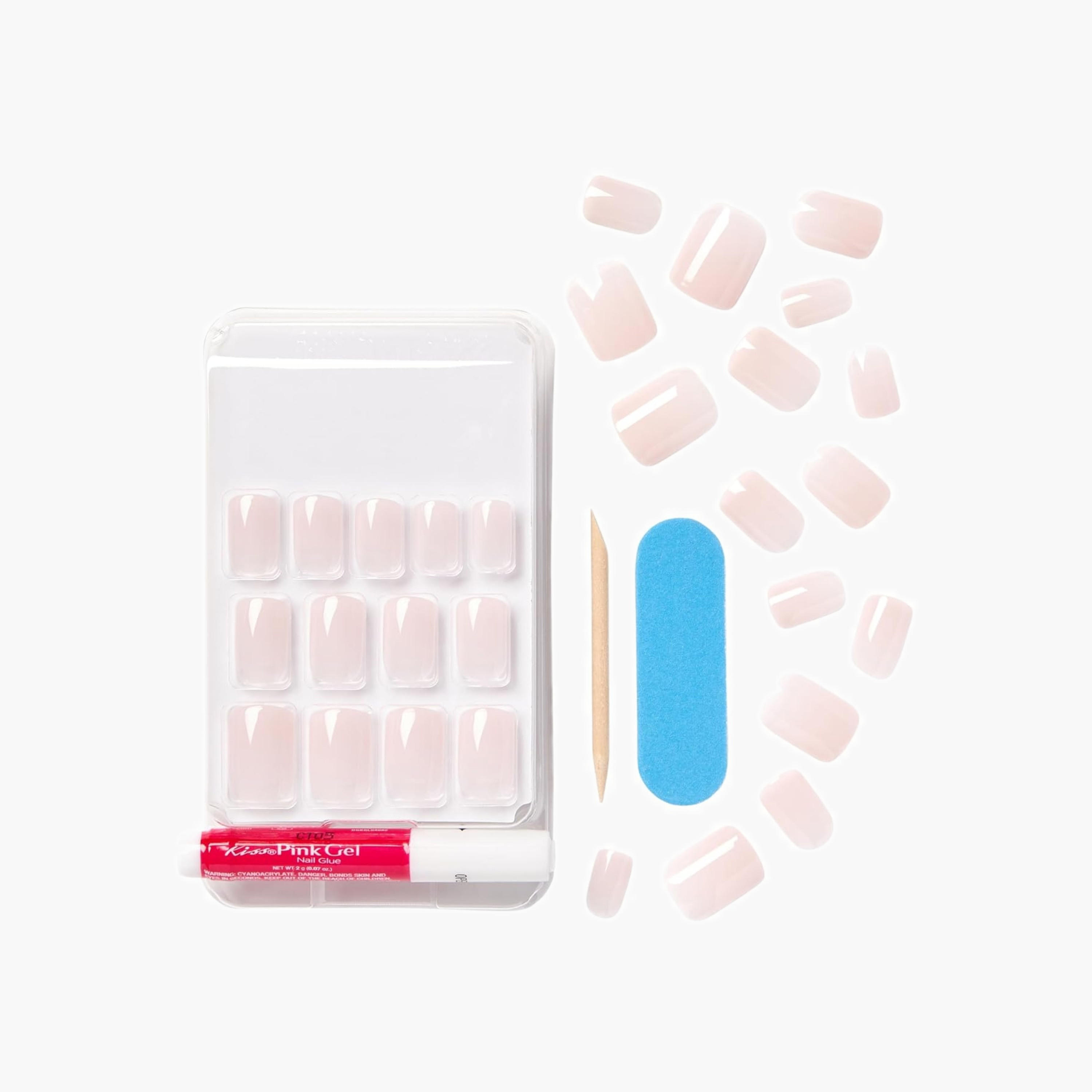 Kiss Cosmetics Square Press-On Nails Set-beautyandpersonalcare-makeup-lips-lipliners-image-2