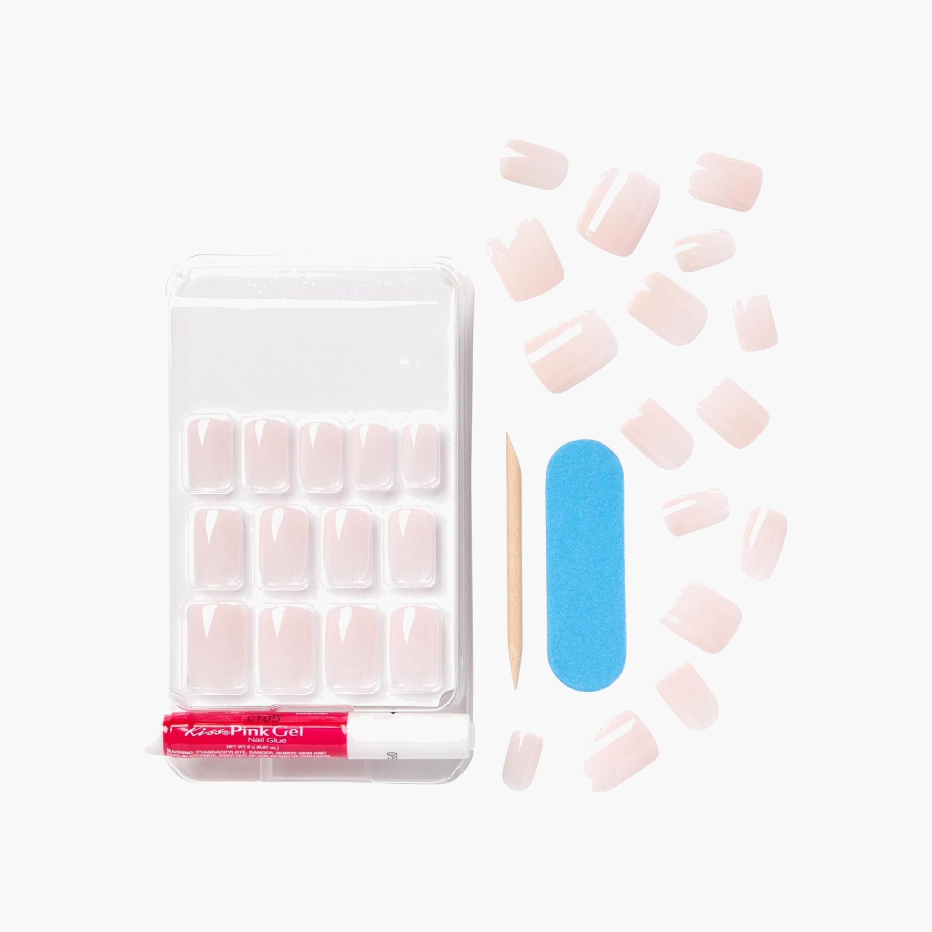 Kiss Cosmetics Square Press-On Nails Set-beautyandpersonalcare-makeup-lips-lipliners-image-4