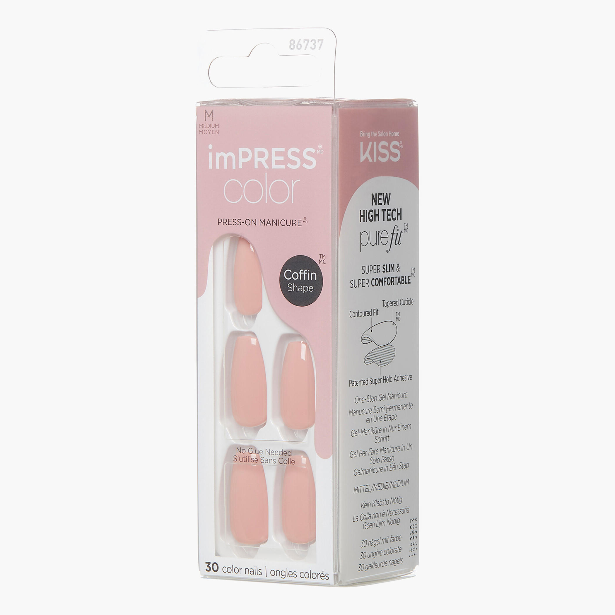 Kiss Cosmetics Impress Color Medium Coffin Press-On Nails-beautyandpersonalcare-makeup-nails-artificialnails-image-2