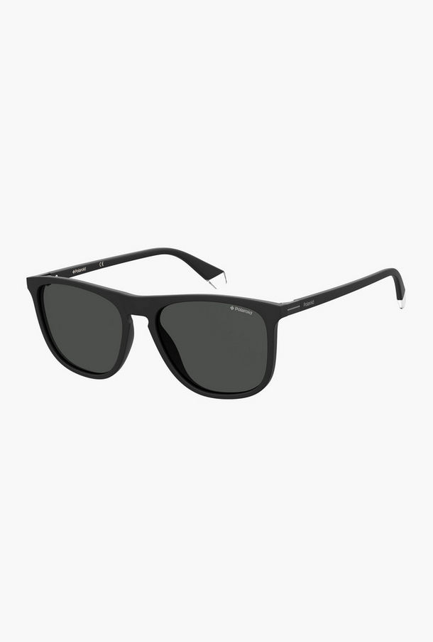 Polaroid Men Grey Polarised Lens Square Sunglasses-women-image-1