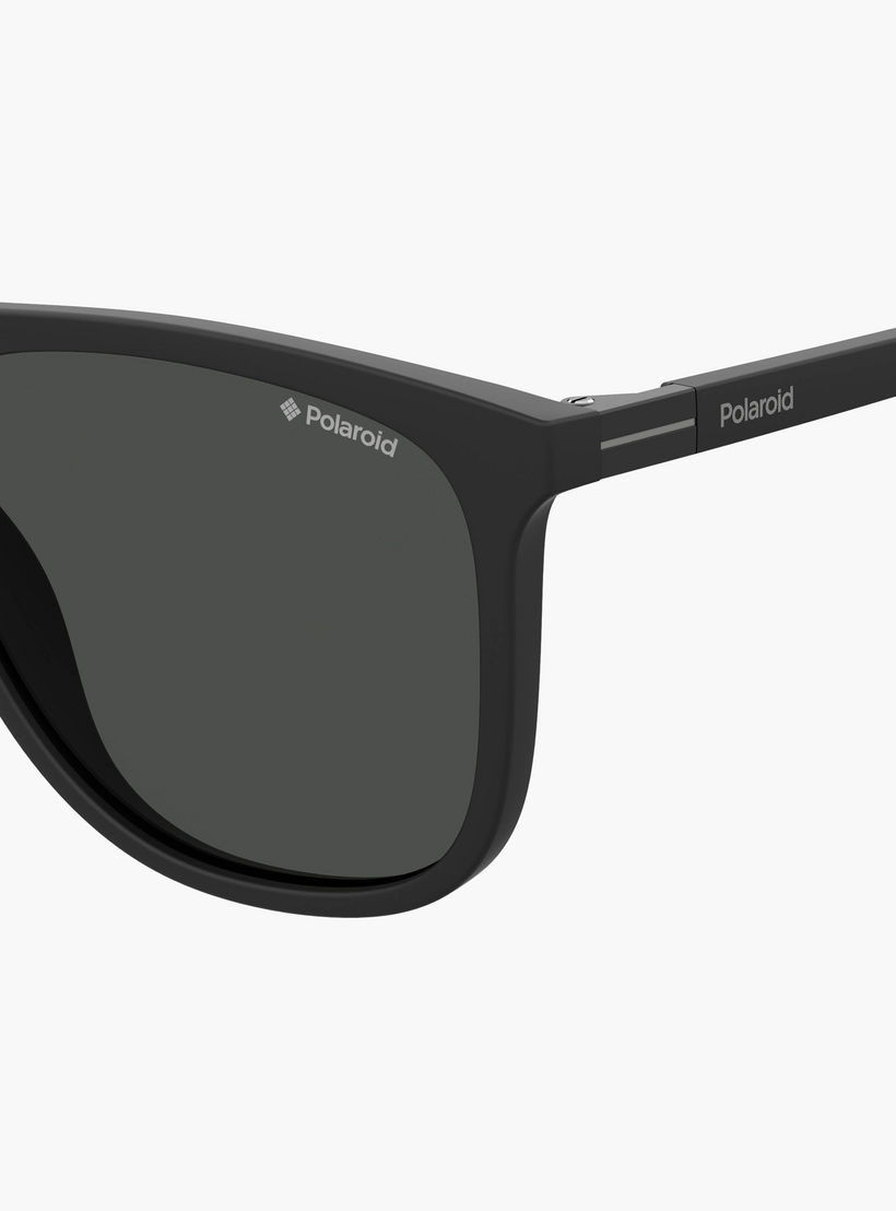 Polaroid Men Grey Polarised Lens Square Sunglasses-men-sunglasses-image-4