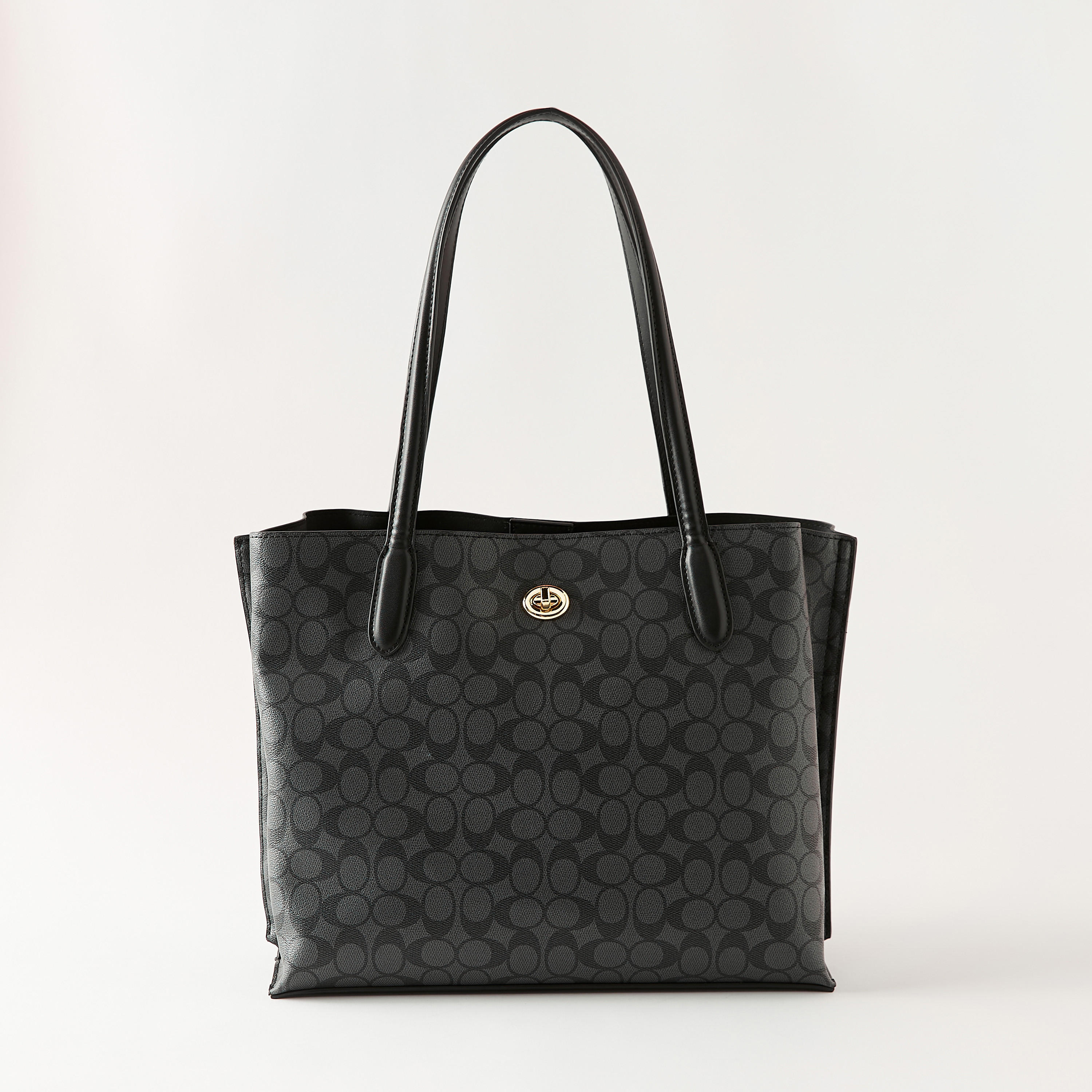 شنطة توتي بمقابض مزدوجة وسحاب إغلاق وطبعات من ساشا-women-bagsandwallets-handbags-image-1