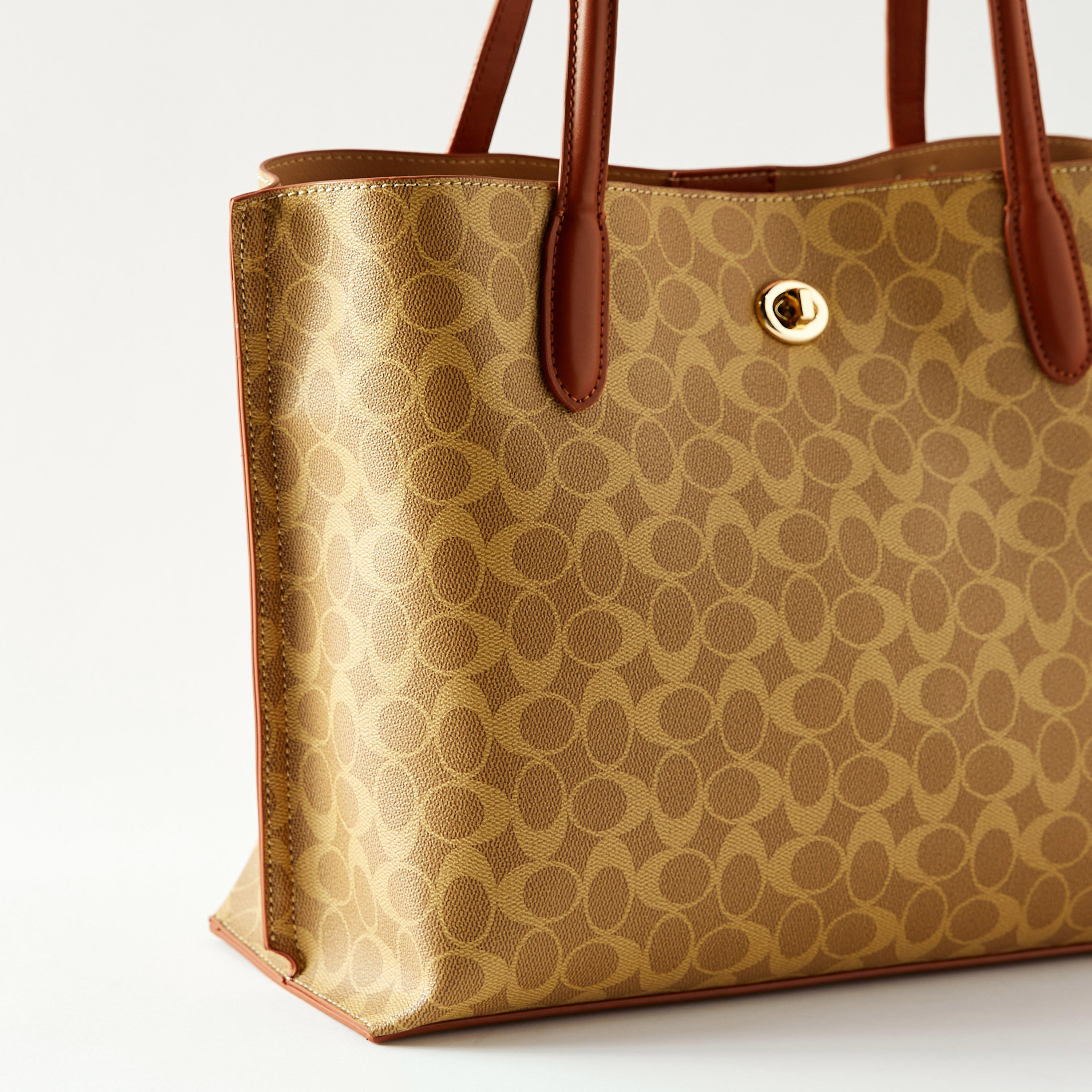 شنطة توتي بمقابض مزدوجة وسحاب إغلاق وطبعات من ساشا-women-bagsandwallets-handbags-image-2