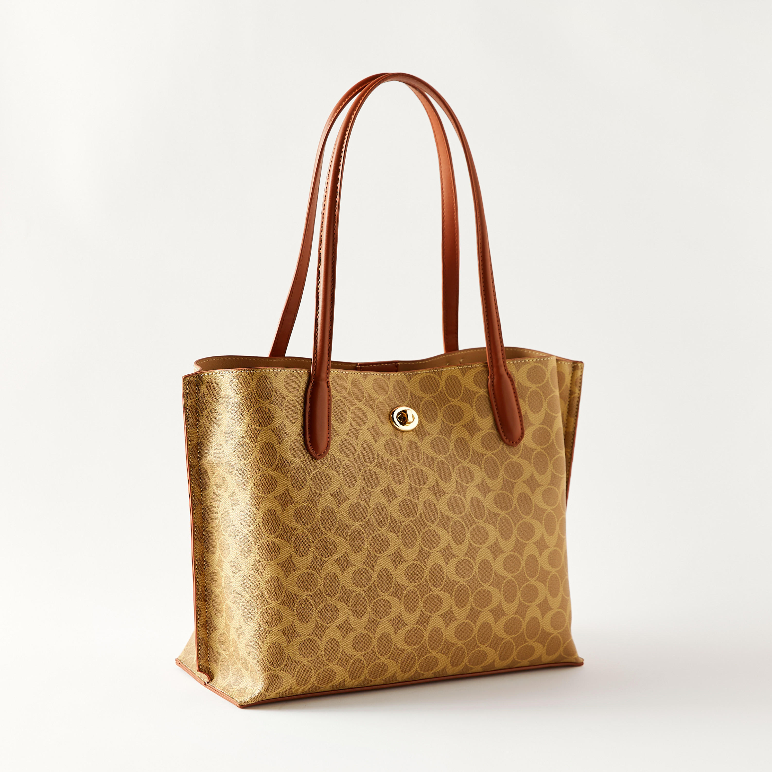 شنطة توتي بمقابض مزدوجة وسحاب إغلاق وطبعات من ساشا-women-bagsandwallets-handbags-image-3