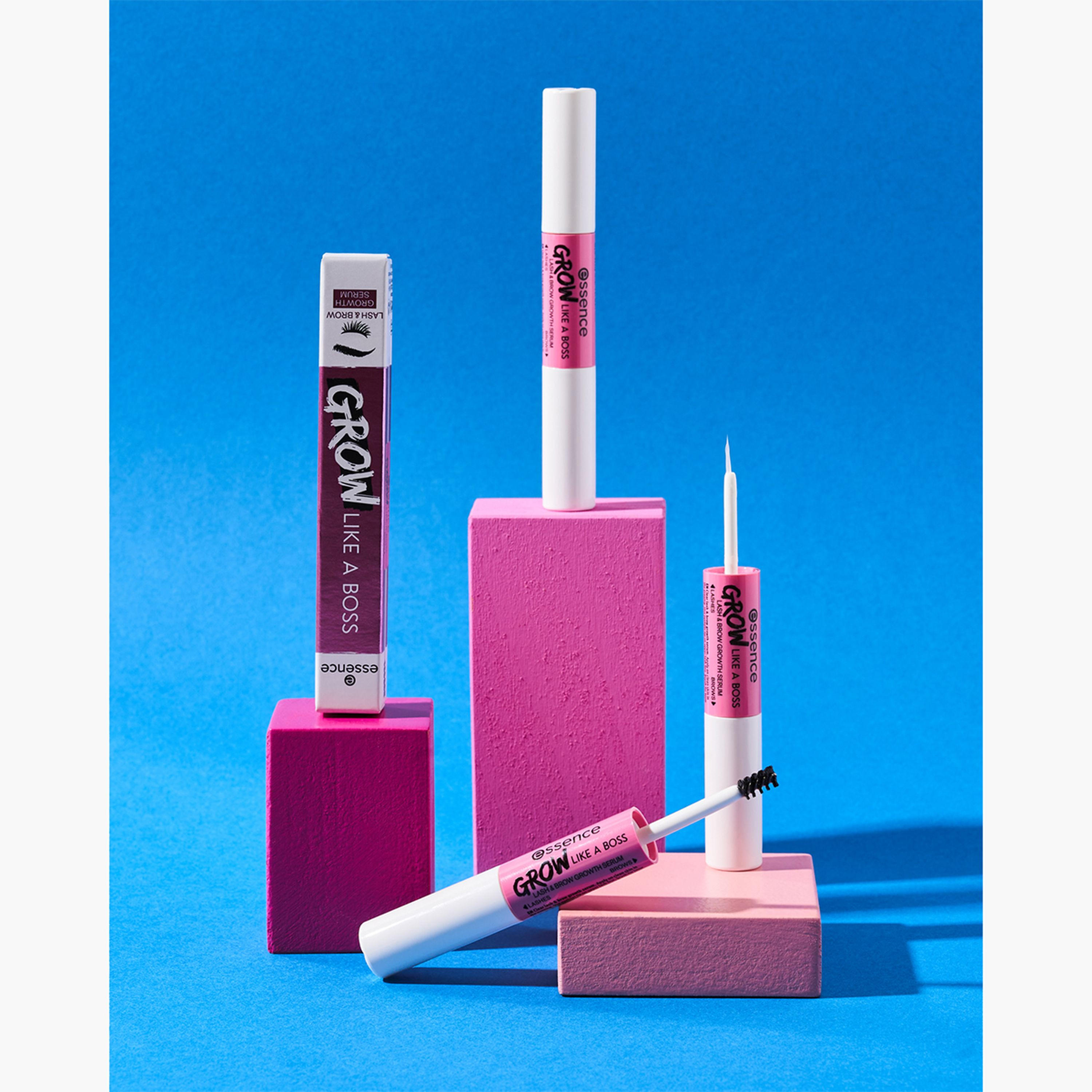 سيروم لتغذية الرموش والحواجب جرو لايم أي بوس من إيسنس-beautyandpersonalcare-makeup-eyes-eyebrows-image-2