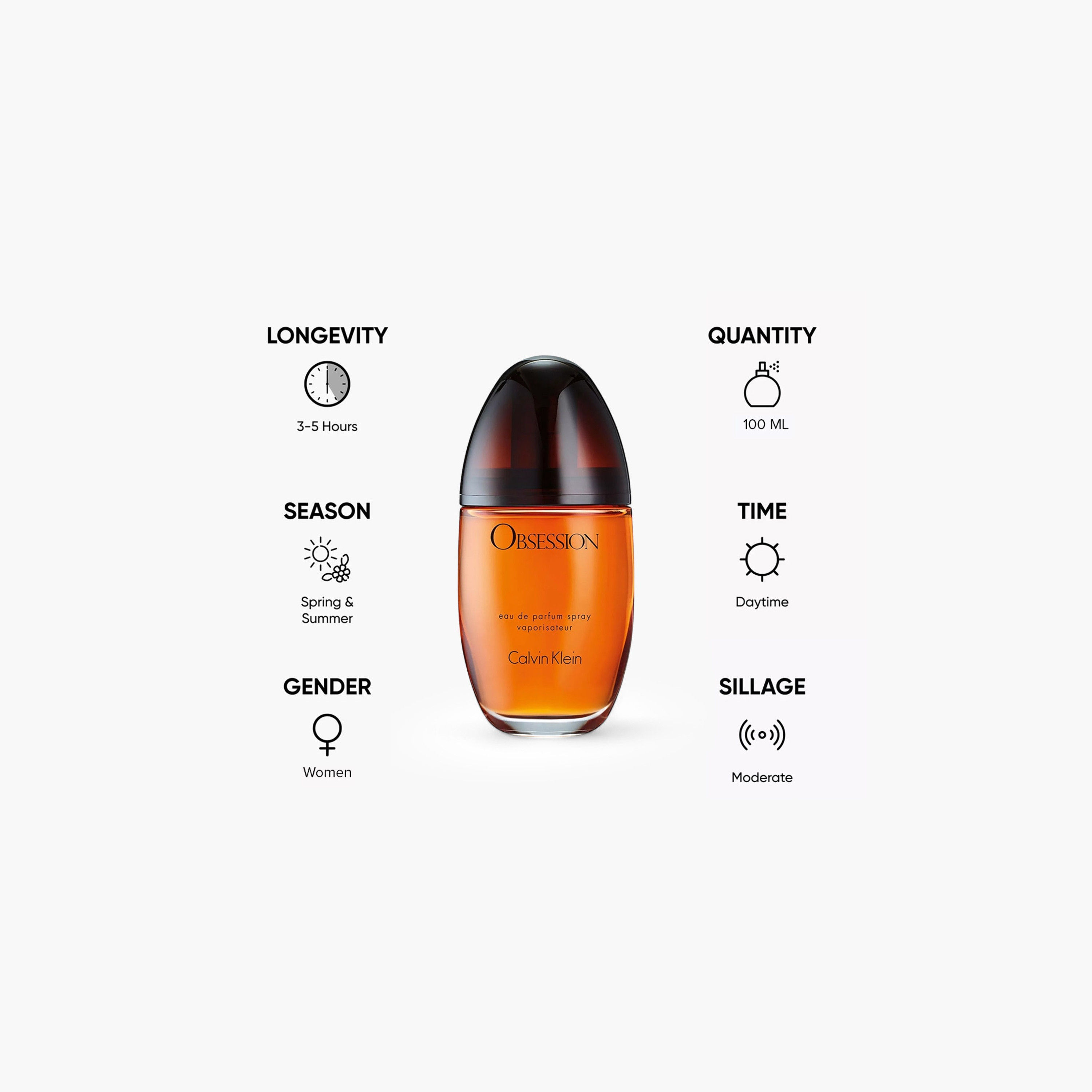 Calvin Klein Obsession Eau de Parfum for Women - 100 ml-beautyandpersonalcare-fragrance-women-image-2
