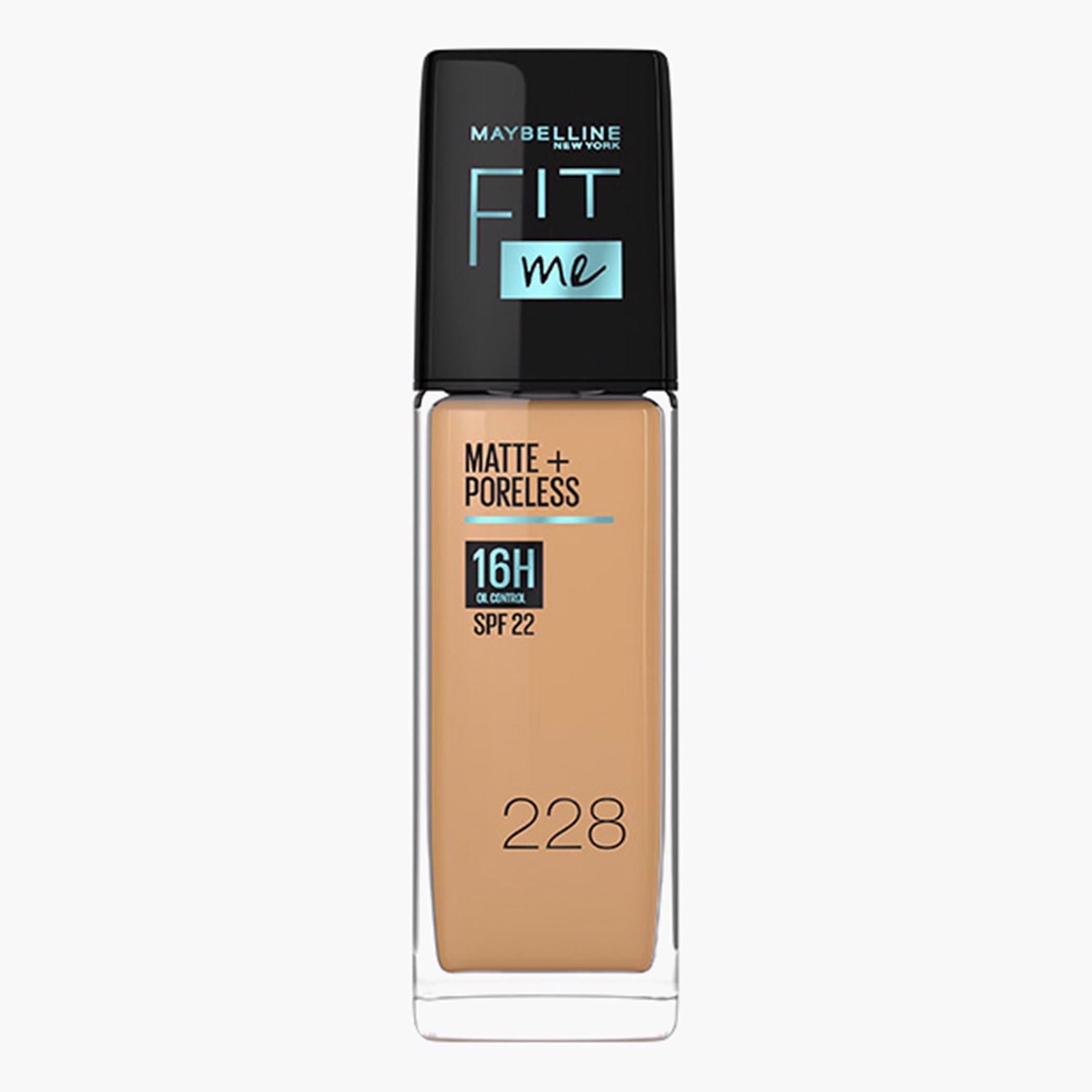 Maybelline New York Fit Me Matte Poreless Foundation with SPF 22-beautyandpersonalcare-makeup-face-foundations-image-1