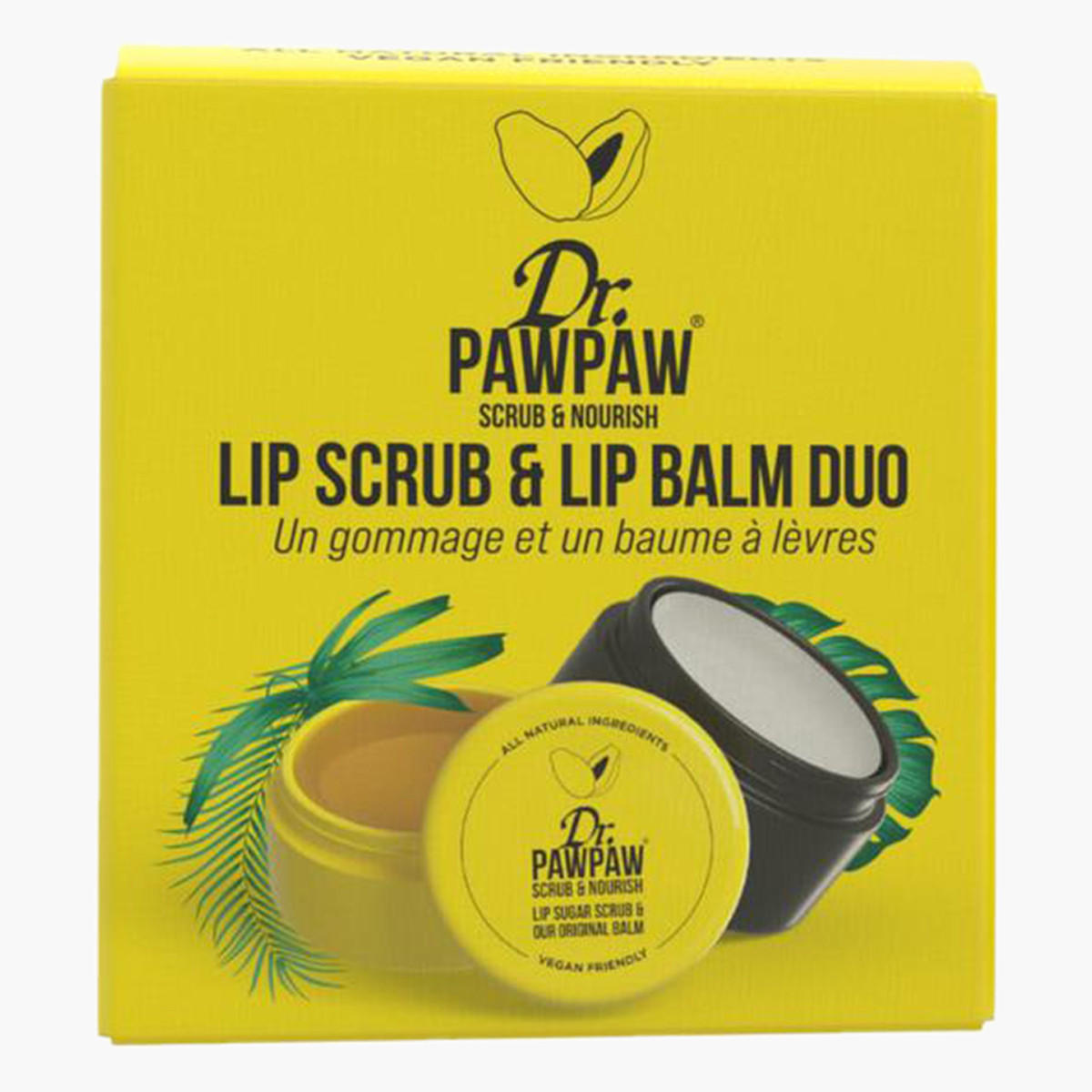 Dr. PAWPAW Lip Scrub and Lip Balm Duo - 16 gms-beautyandpersonalcare-skin-lipcare-image-1