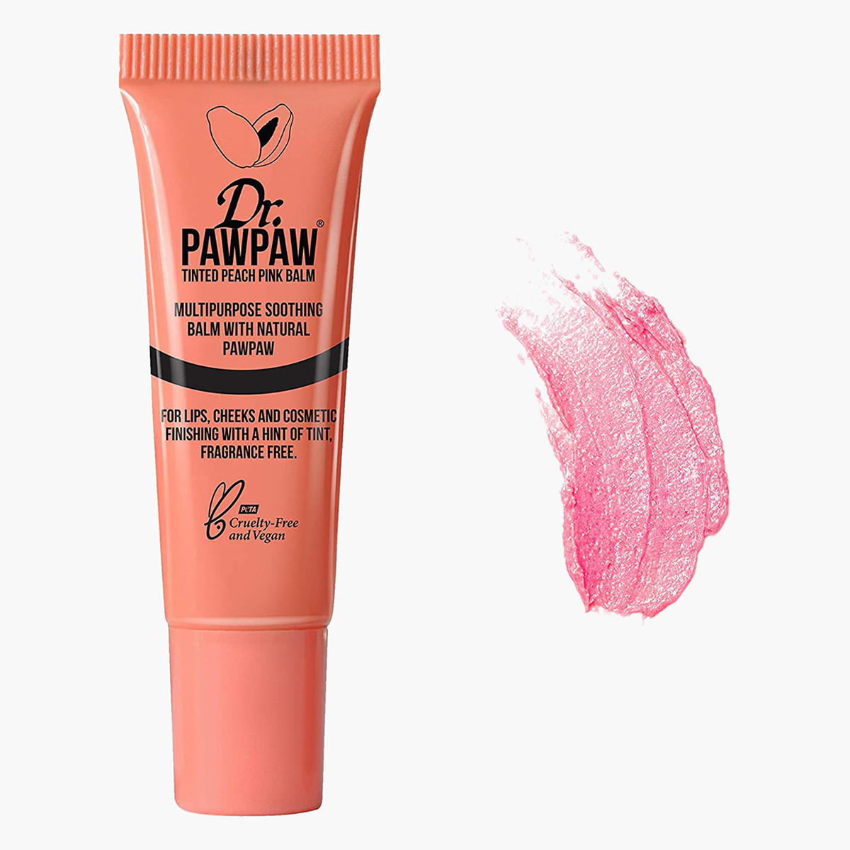 Dr. PAWPAW Tinted Peach Pink Lip and Cheek Balm - 10 ml-beautyandpersonalcare-skin-lipcare-image-2