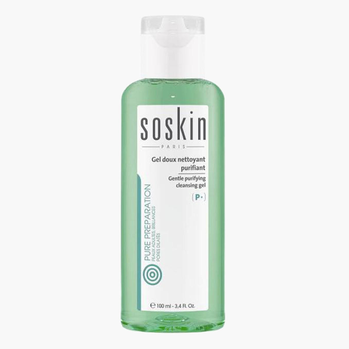 SOSKIN P+ Gentle Purifying Cleansing Gel - 100 ml-beautyandpersonalcare-skin-cleansers-facewashandcleansers-image-1