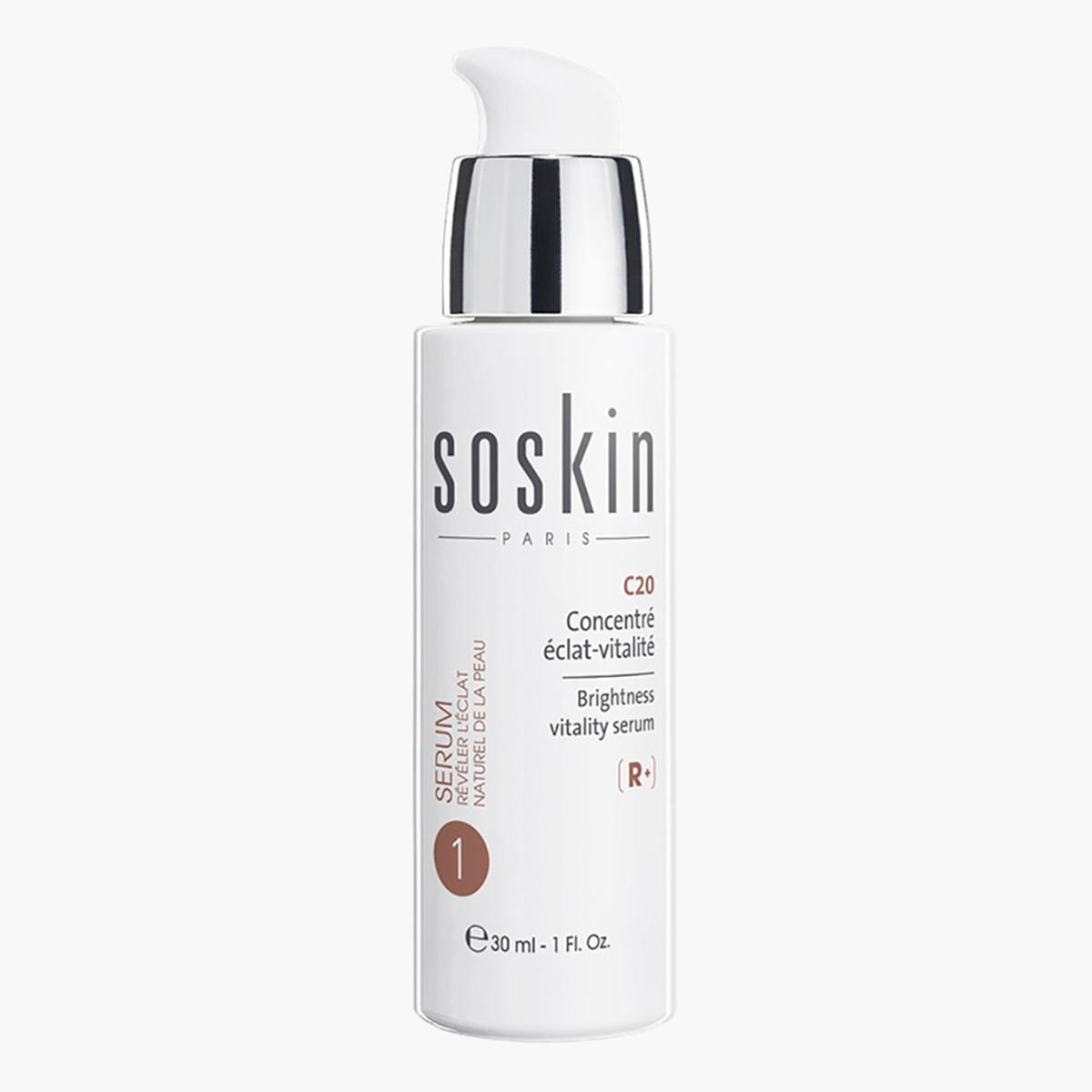 SOSKIN R+ C20 Brightness Vitality Serum - 30 ml-beautyandpersonalcare-skin-treatmentsandserums-image-1
