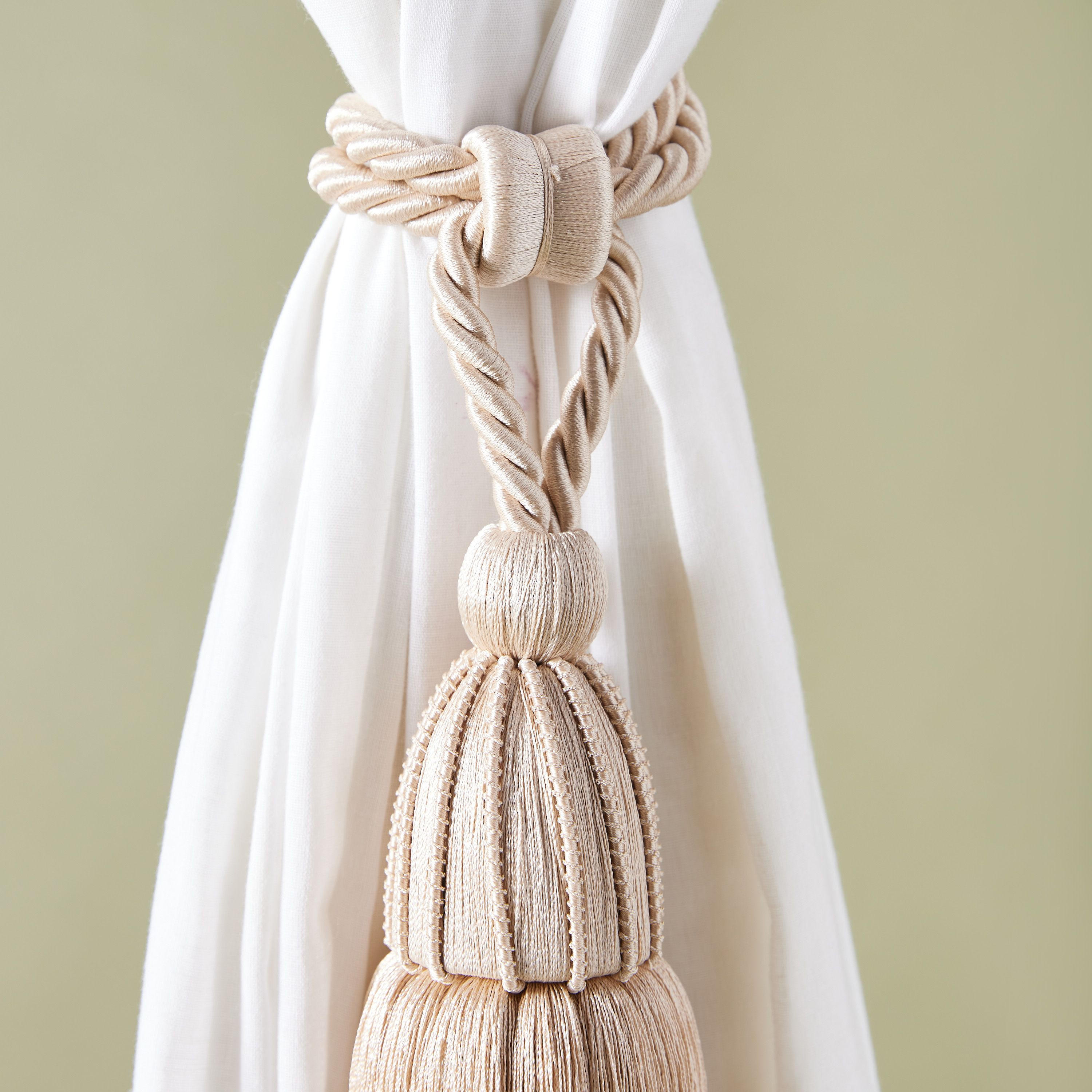 Textured Curtain Tieback-household-bathandlaundry-shower-showercurtainrods-image-3