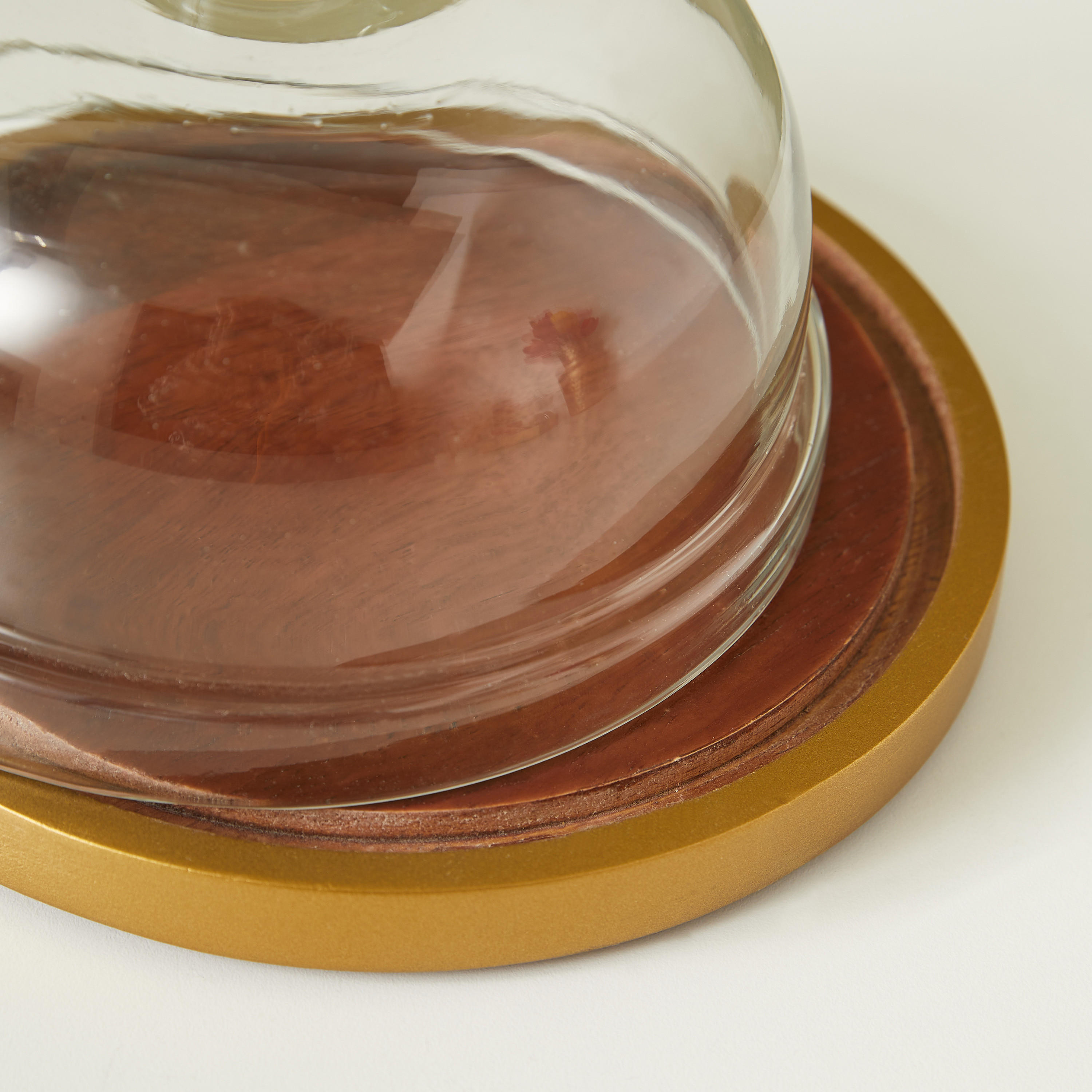 Wooden Cake Dome with Lid - 18 cms-household-dining-serveware-cakestands-image-6