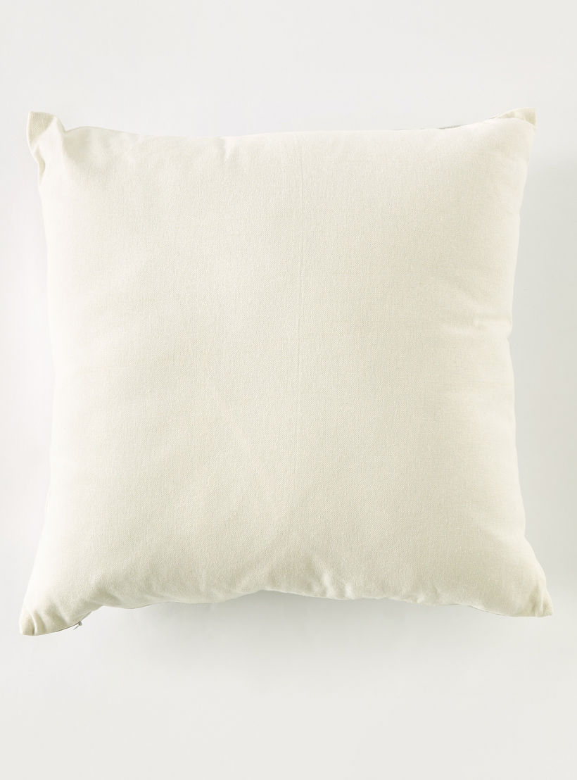 Foil Print Cushion Cover with Zip Closure - 45x45 cms-household-cushionsandthrows-cushioncovers-image-4