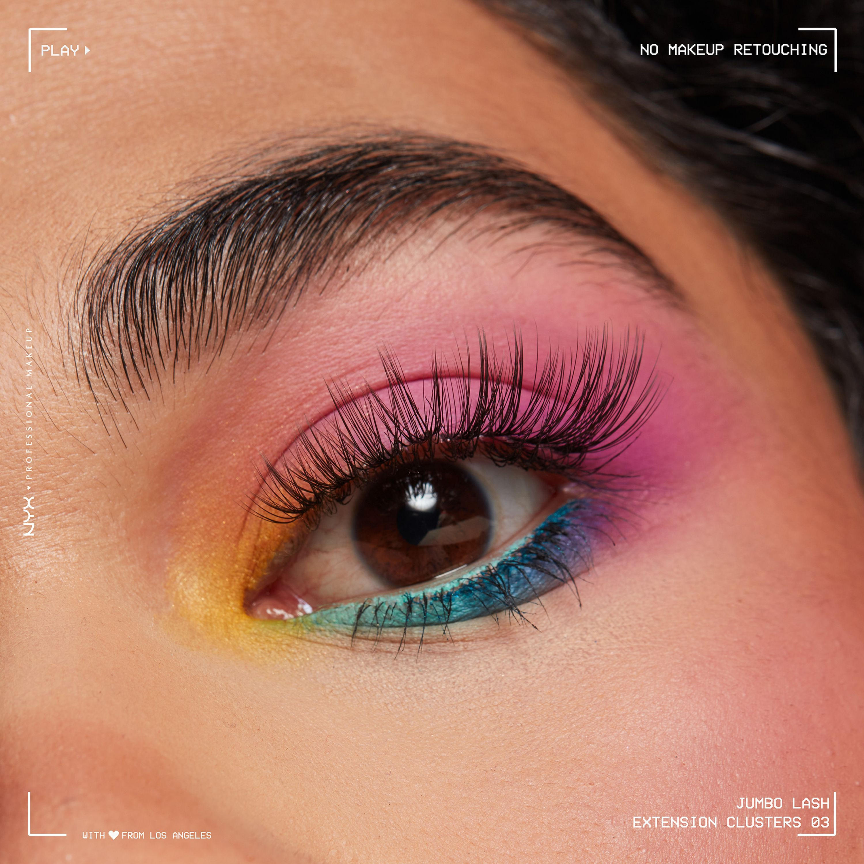 رموش فيجان فولس جامبو لاش من إن واي إكس بروفيشنال ميك أب-beautyandpersonalcare-makeup-eyes-falselashes-image-2