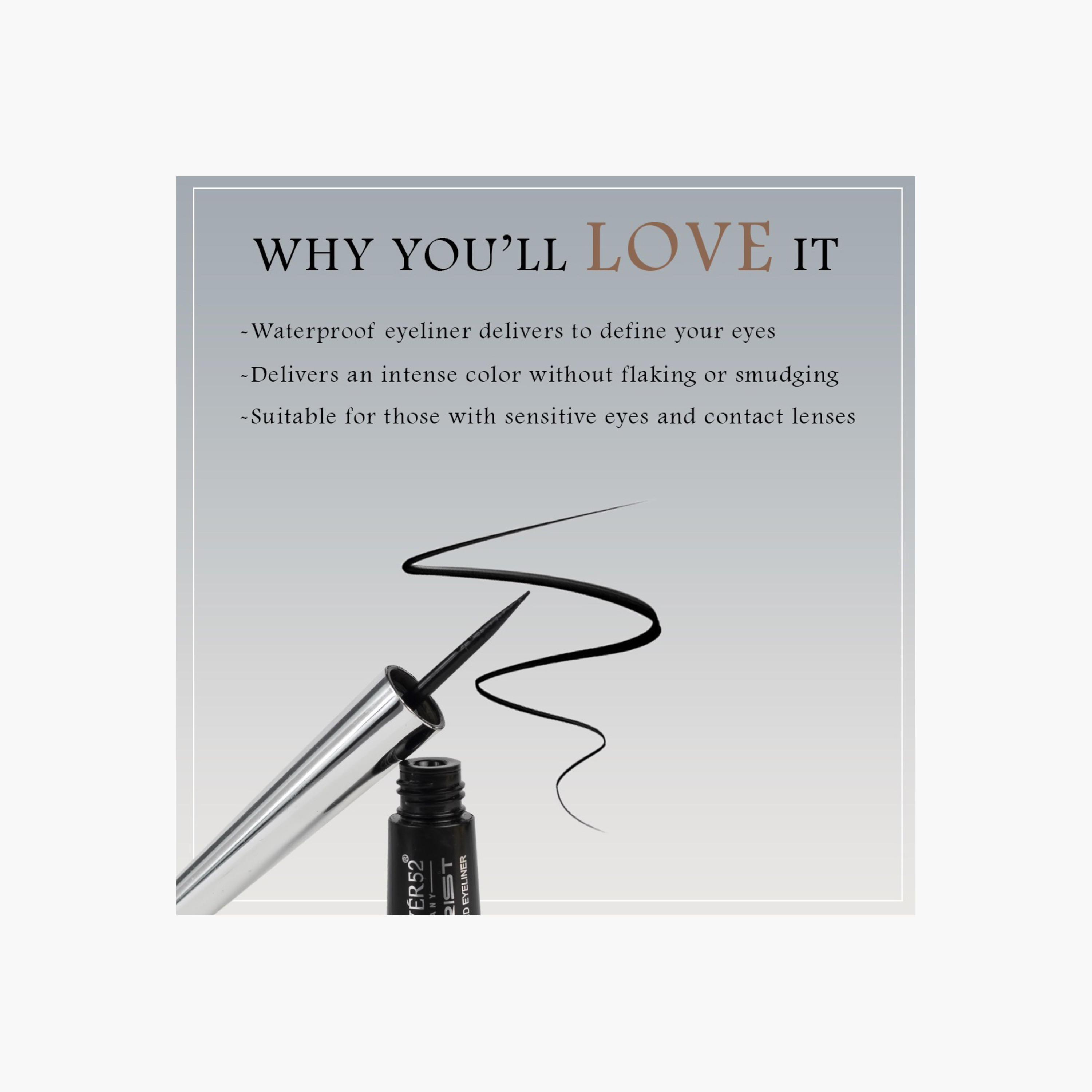 Daily life FOREVER52 Purist Glossy Liquid Eyeliner-beautyandpersonalcare-makeup-eyes-eyeliners-image-2