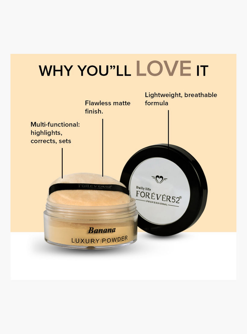 بودرة لاكشري بانانا من ديلي لايف فورإيفر 52-beautyandpersonalcare-makeup-face-facepowders-image-2