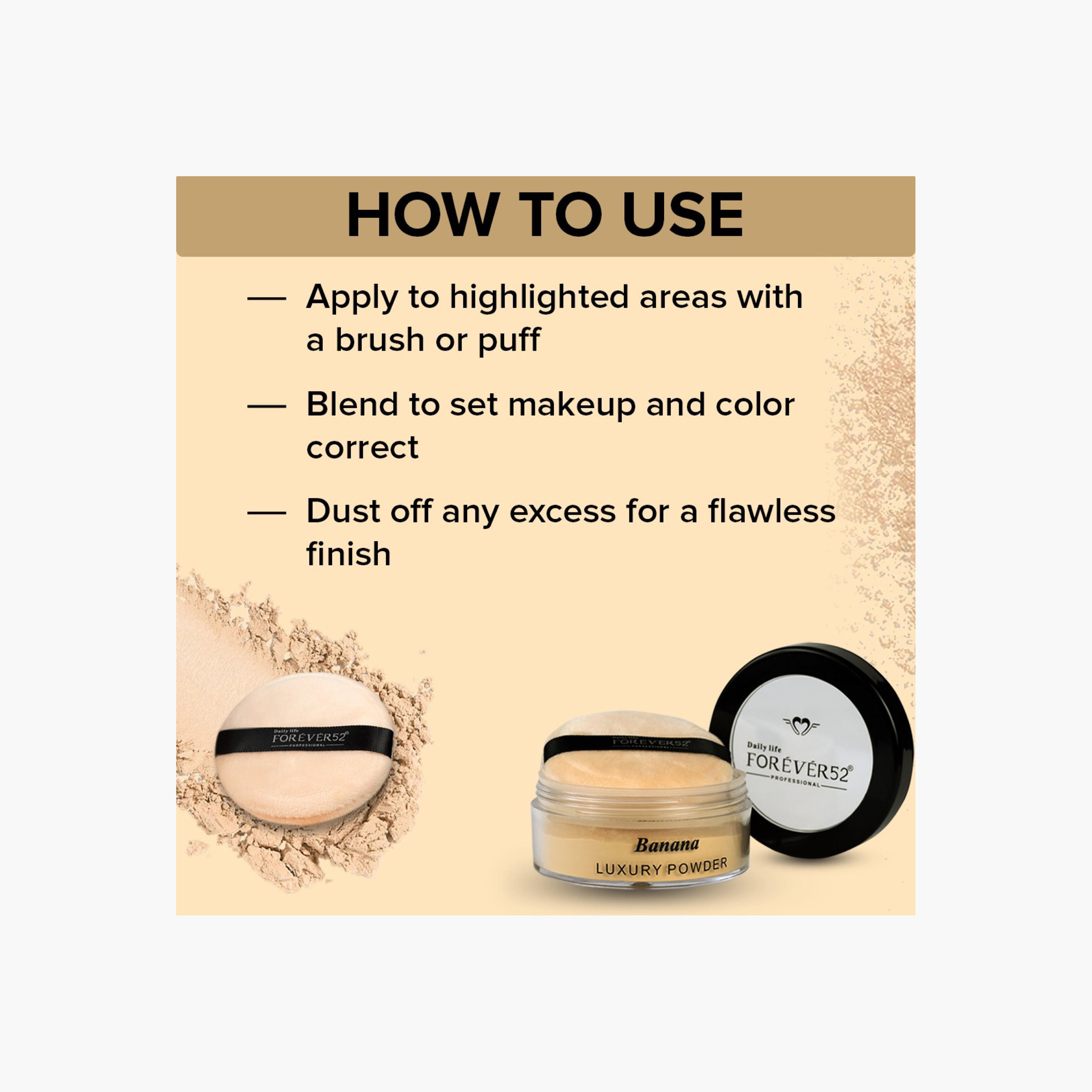 بودرة لاكشري بانانا من ديلي لايف فورإيفر 52-beautyandpersonalcare-makeup-face-facepowders-image-4