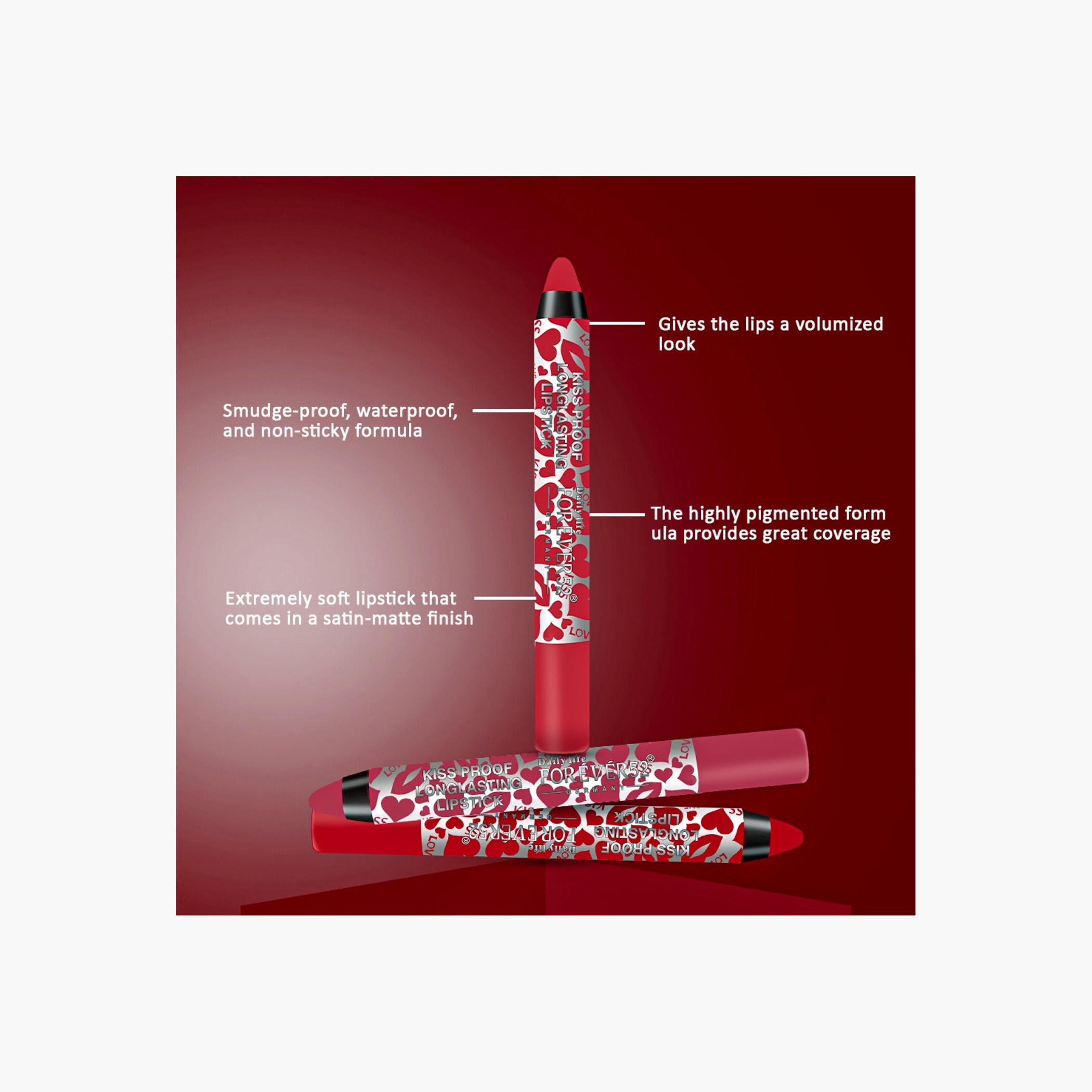 أحمر شفاه ثابت يدوم طويلًا من ديلي لايف فورإيفر 52-beautyandpersonalcare-makeup-lips-lipsticks-image-12