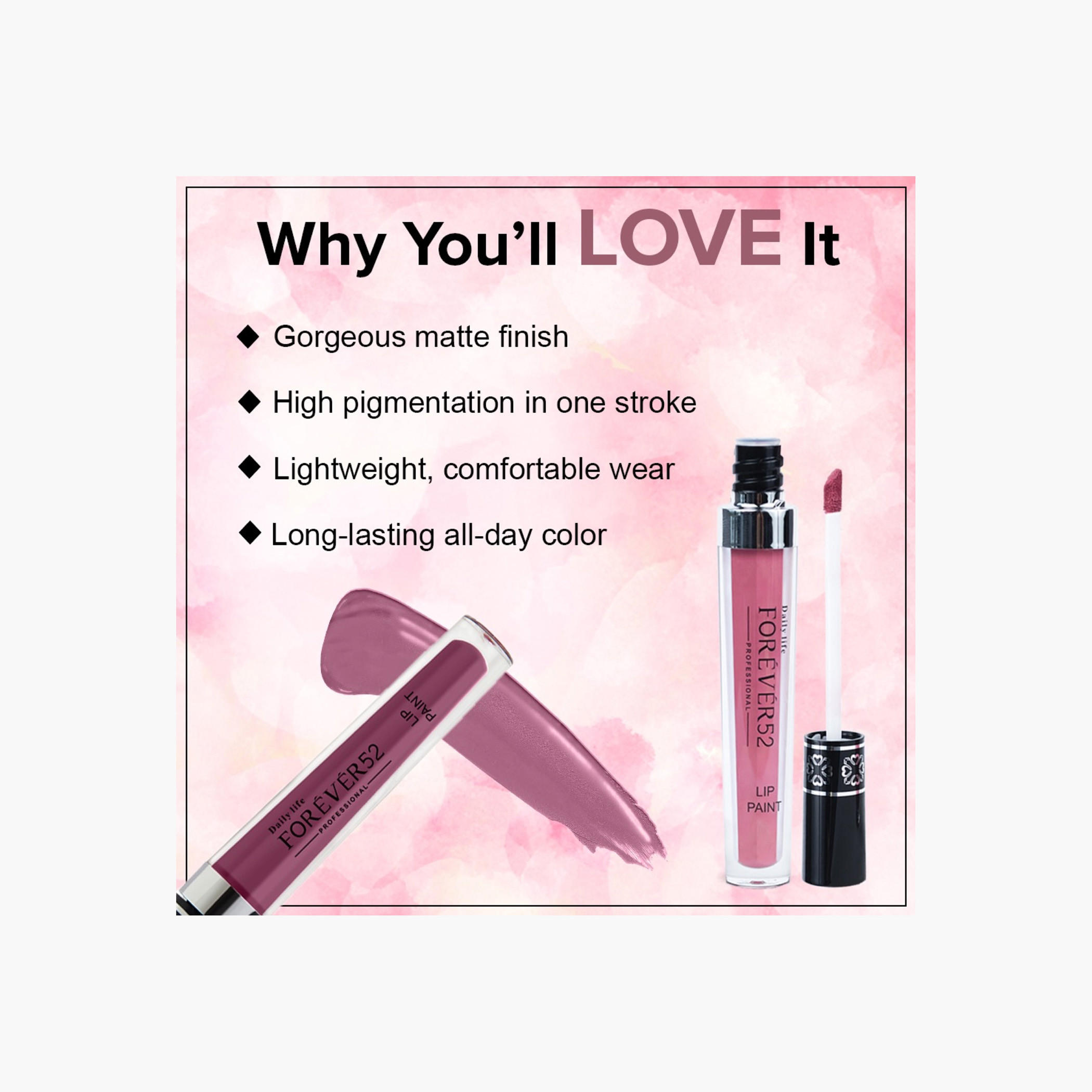 Daily life FOREVER52 Ultra Definition Liquid Foundation Chocolate Mousse-beautyandpersonalcare-makeup-face-foundations-image-2