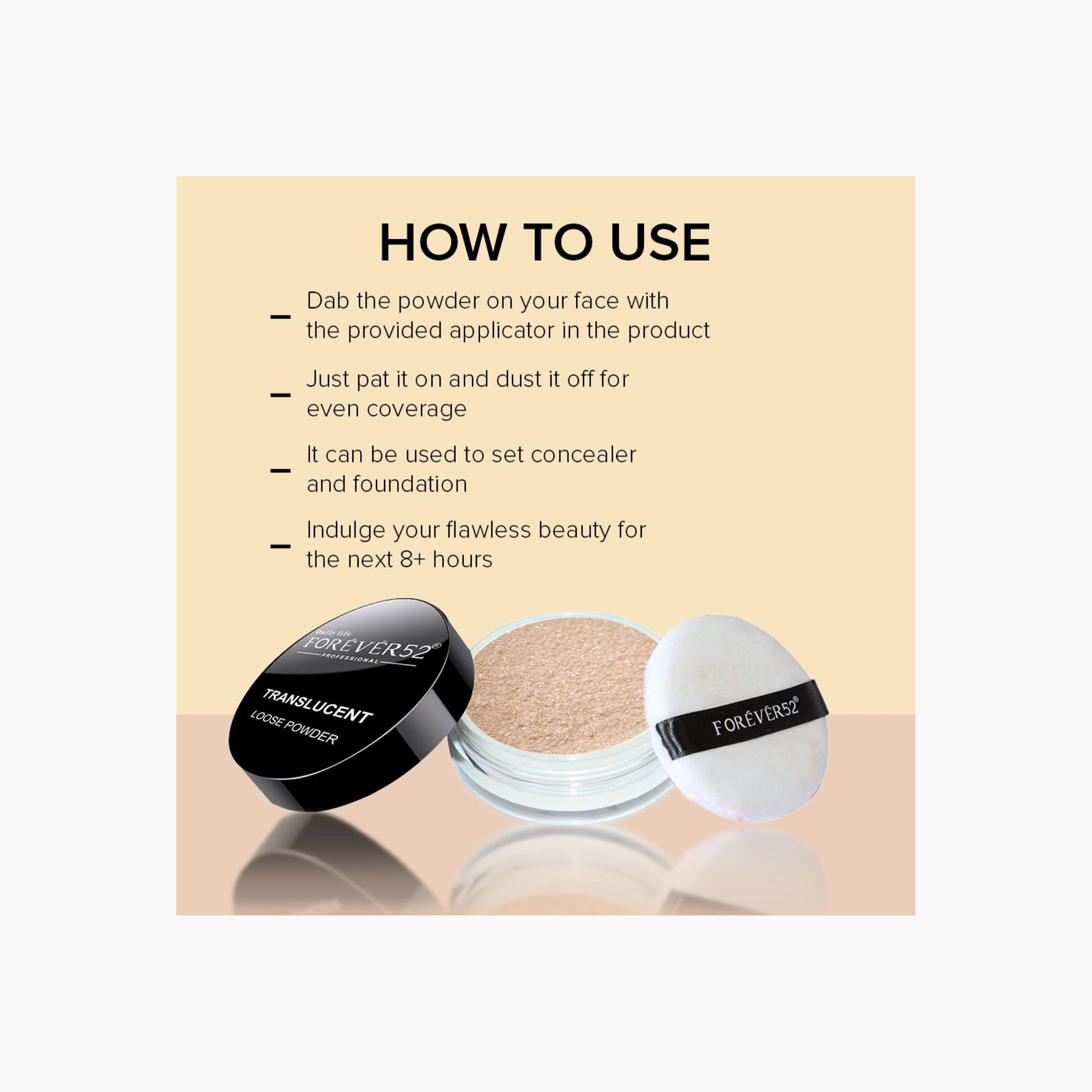 Daily life FOREVER52 Translucent Shiny Loose Powder-beautyandpersonalcare-makeup-face-loosepowder-image-8