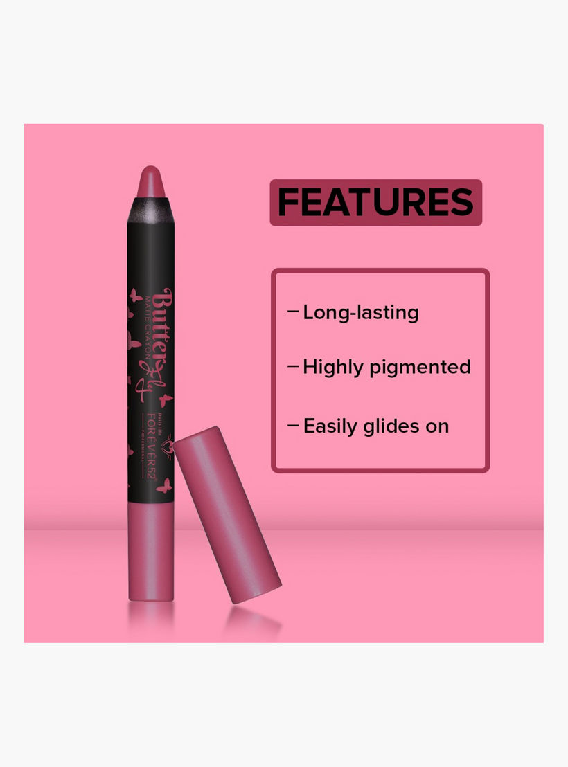 Daily life FOREVER52 Butterfly Matte Crayon-beautyandpersonalcare-makeup-lips-lipsticks-image-2