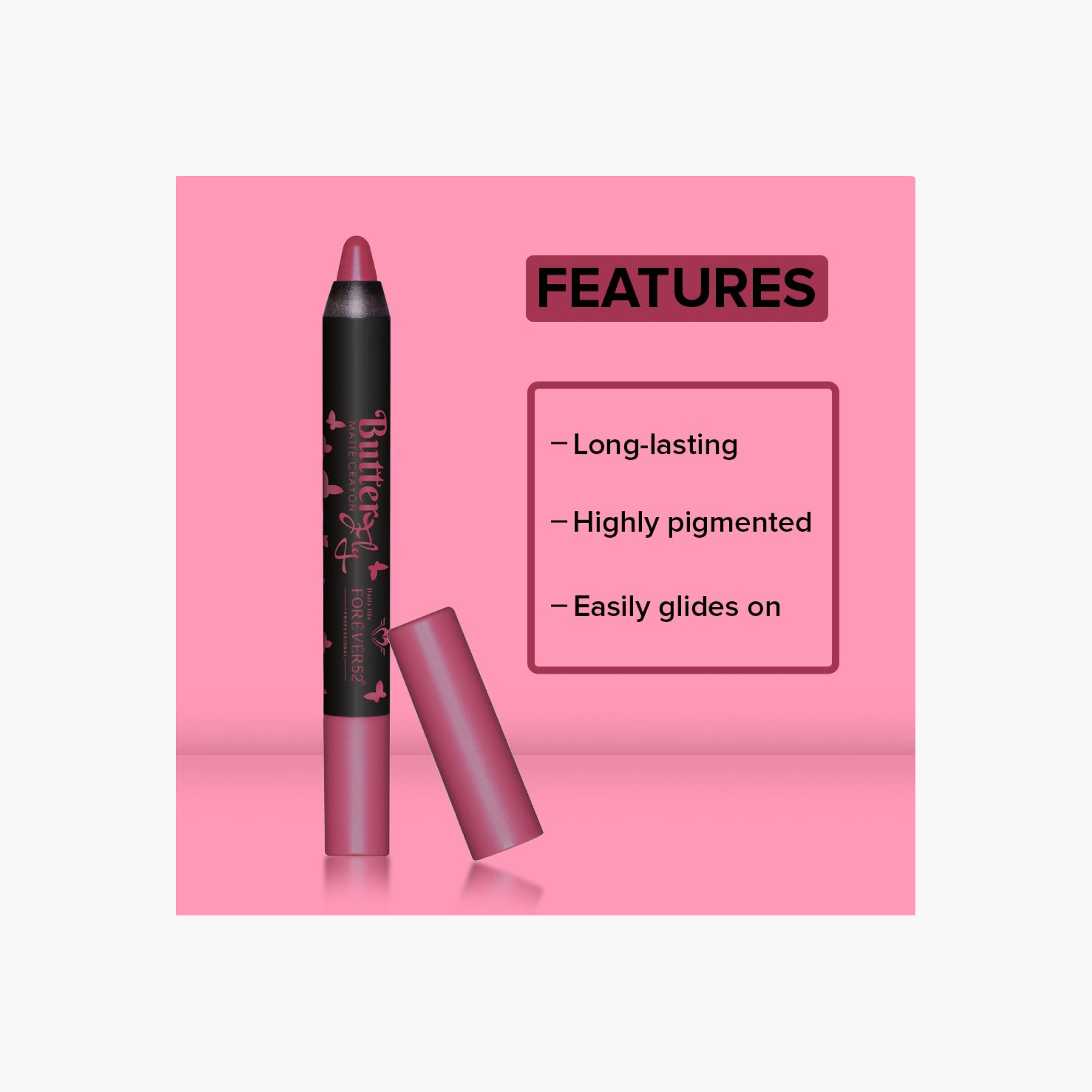 أحمر شفاه مطفي باترفلاي من ديلي لايف فورإيفر 52-beautyandpersonalcare-makeup-lips-lipsticks-image-46