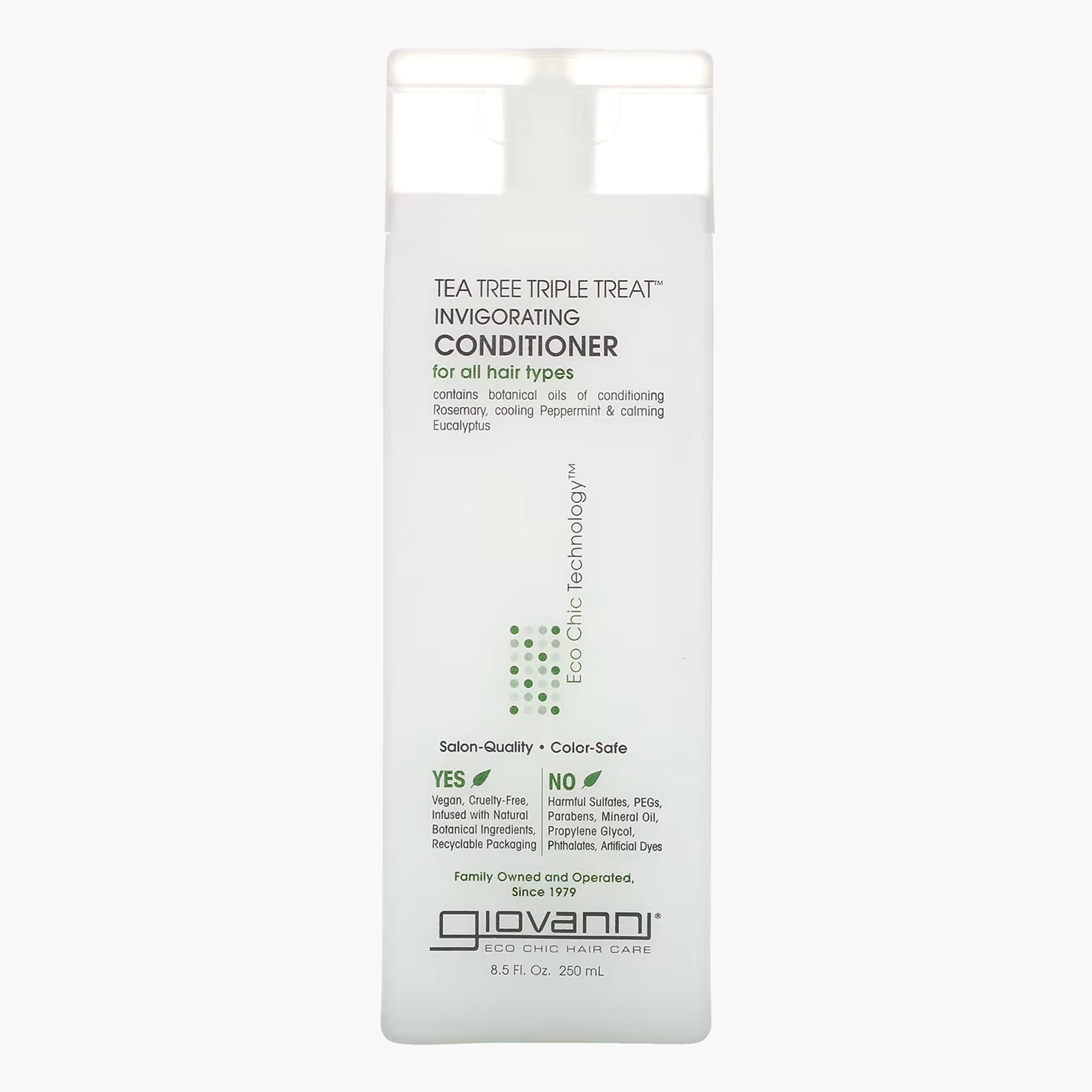 Giovanni Tea Tree Triple Treat Invigorating Conditioner - 250 ml-beautyandpersonalcare-hair-haircare-conditioners-image-1