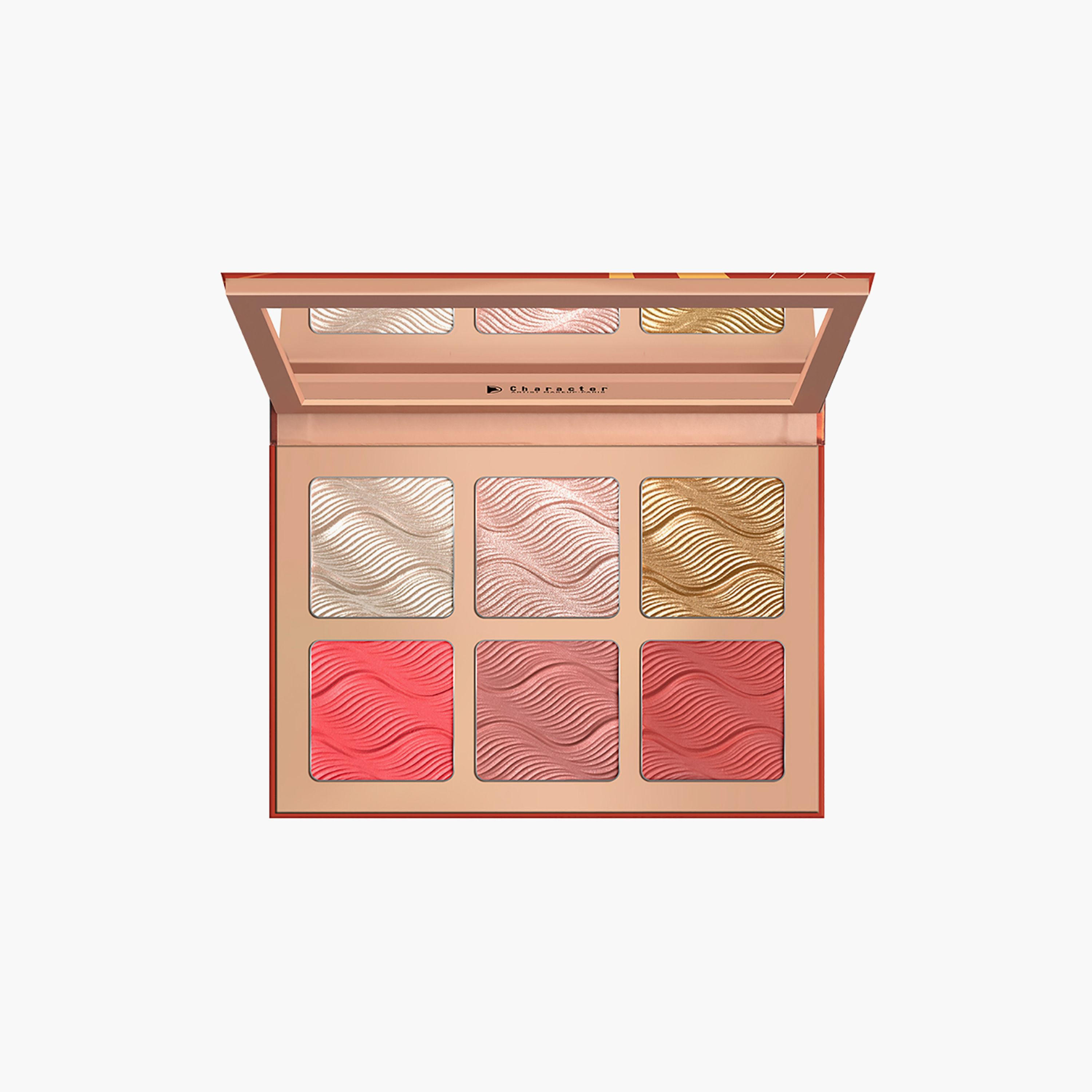 Character Cosmetics Glow and Blush Highlighter Palette-beautyandpersonalcare-makeup-face-highlighters-image-1