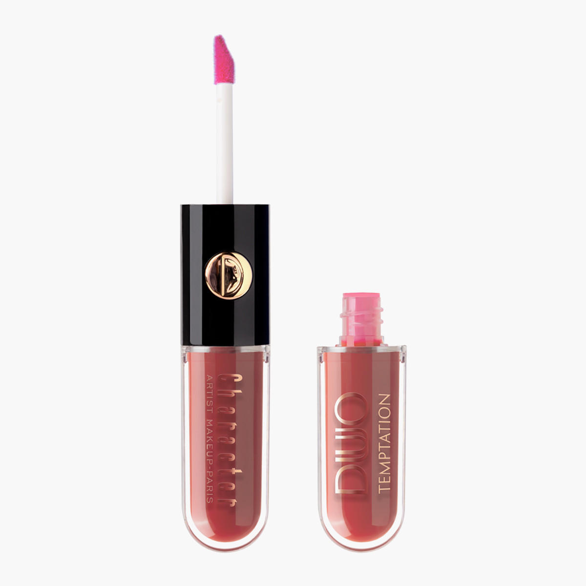 أحمر شفاه مطفي وملمع شفاه ديو تمتيشن من كاركتر كوزماتيكس-beautyandpersonalcare-makeup-lips-lipsticks-image-3