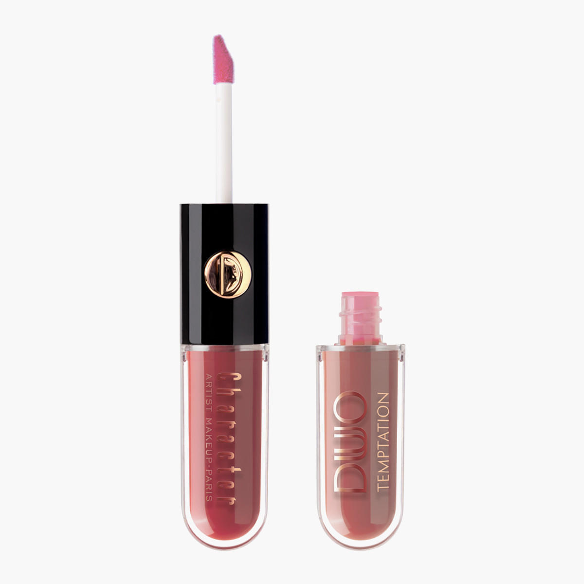 أحمر شفاه مطفي وملمع شفاه ديو تمتيشن من كاركتر كوزماتيكس-beautyandpersonalcare-makeup-lips-lipsticks-image-5