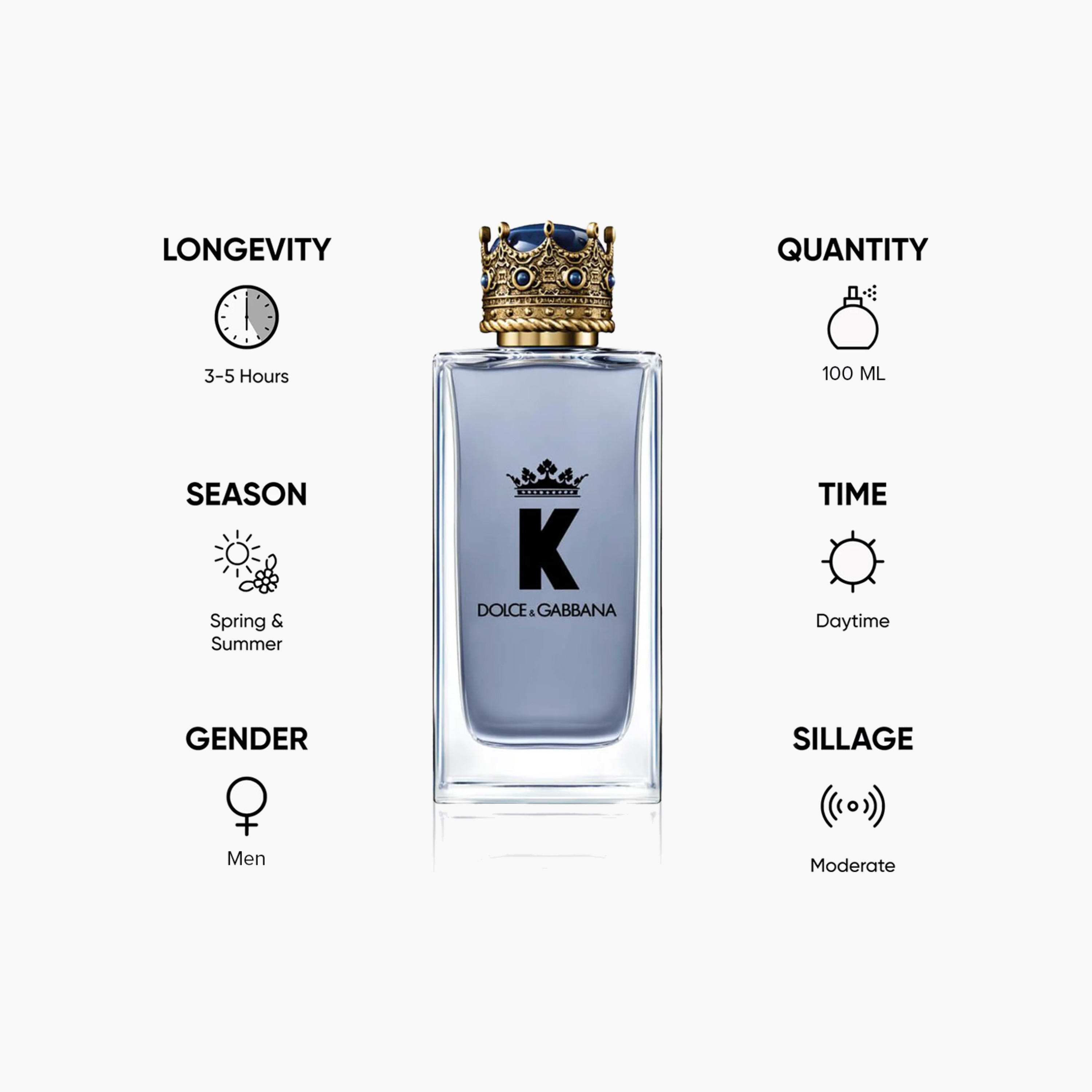 Dolce & Gabbana King Eau De Toilette - 100 ml-beautyandpersonalcare-fragrance-men-image-5