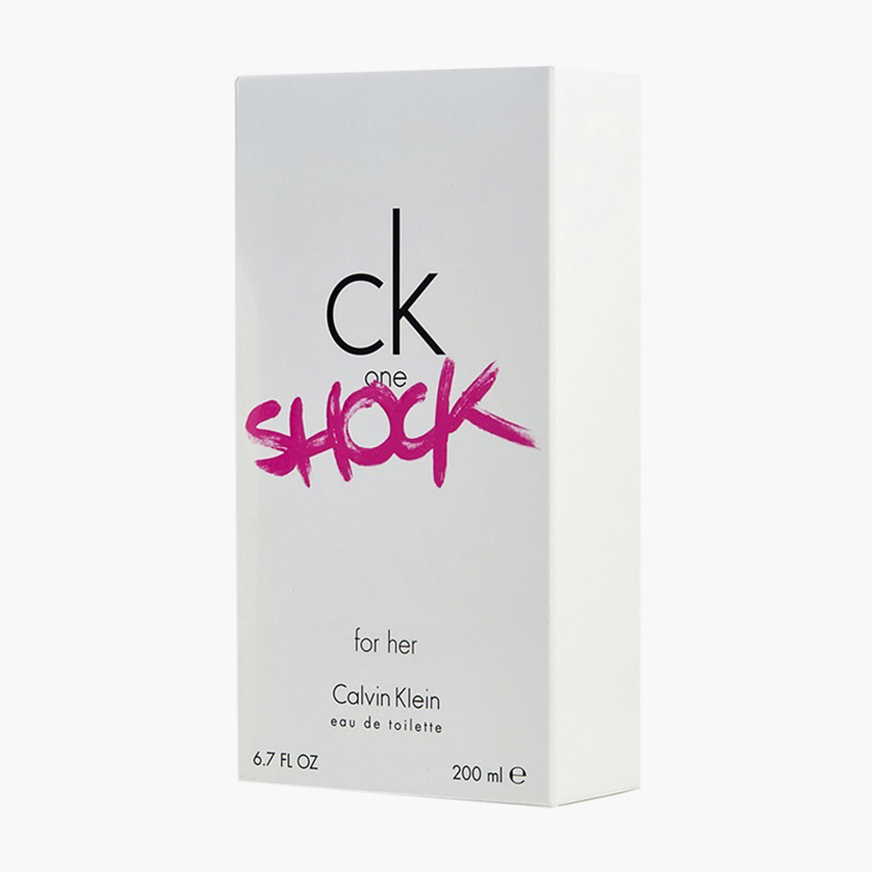 Calvin Klein cK One Shock Eau de Toilette Spray for Women - 200 ml-beautyandpersonalcare-fragrance-women-image-2