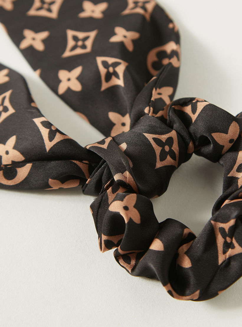 سكرانشي شعر بطبعات وتفاصيل عقدة-women-hairaccessories-scrunchies-image-4