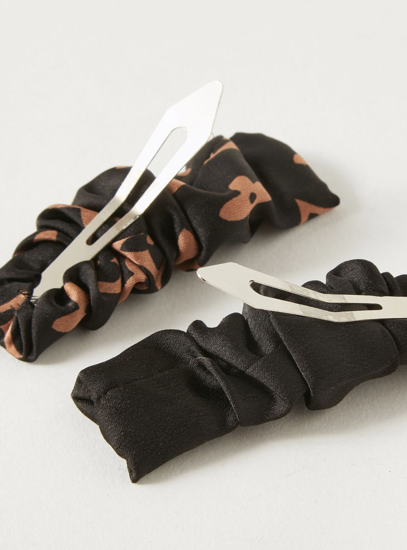 مشابك شعر قماش بكسرات - طقم من قطعتين-women-hairaccessories-clips-image-3