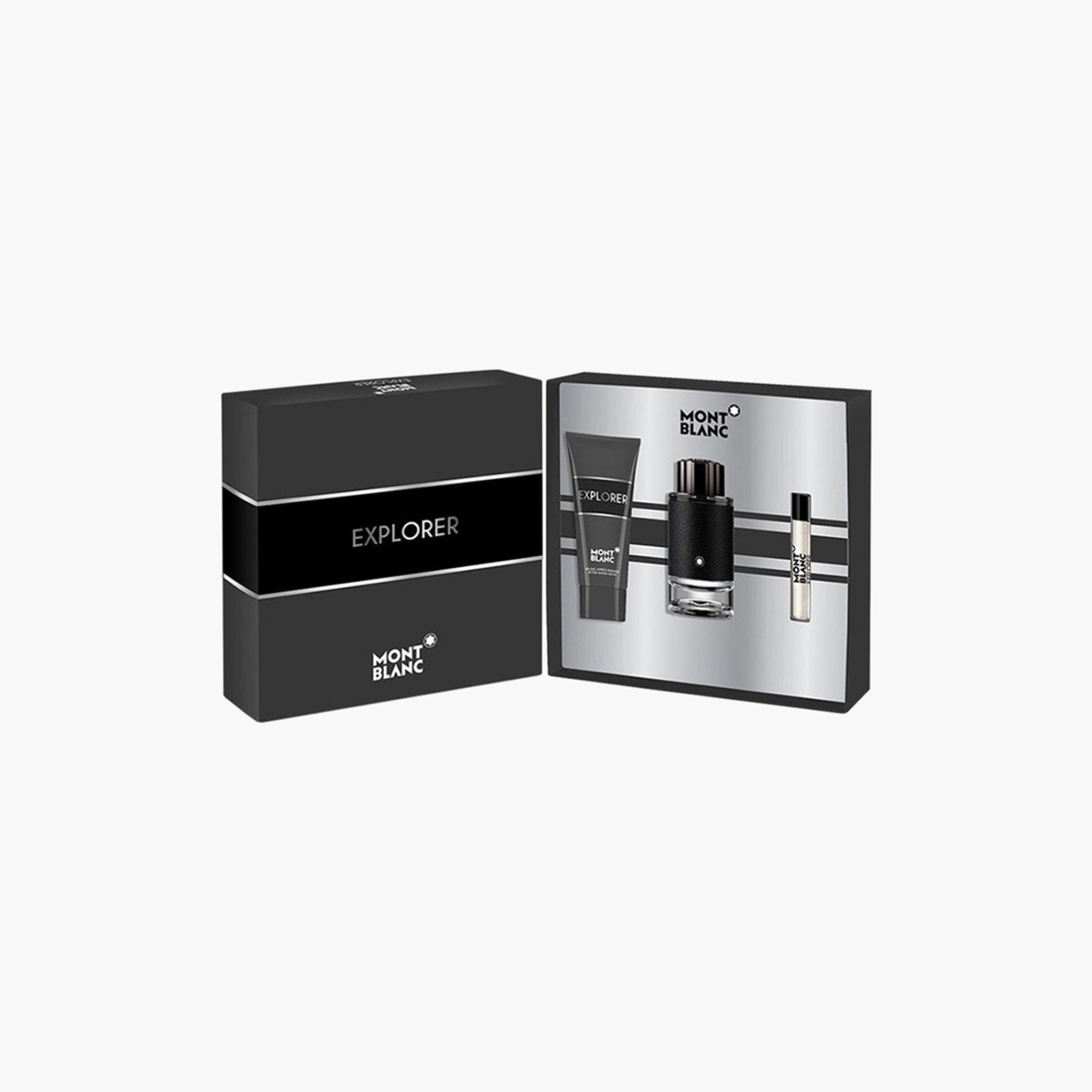 Montblanc Explorer 3-Piece Eau de Parfum and After Shave Balm Set for Men-beautyandpersonalcare-giftsets-image-3