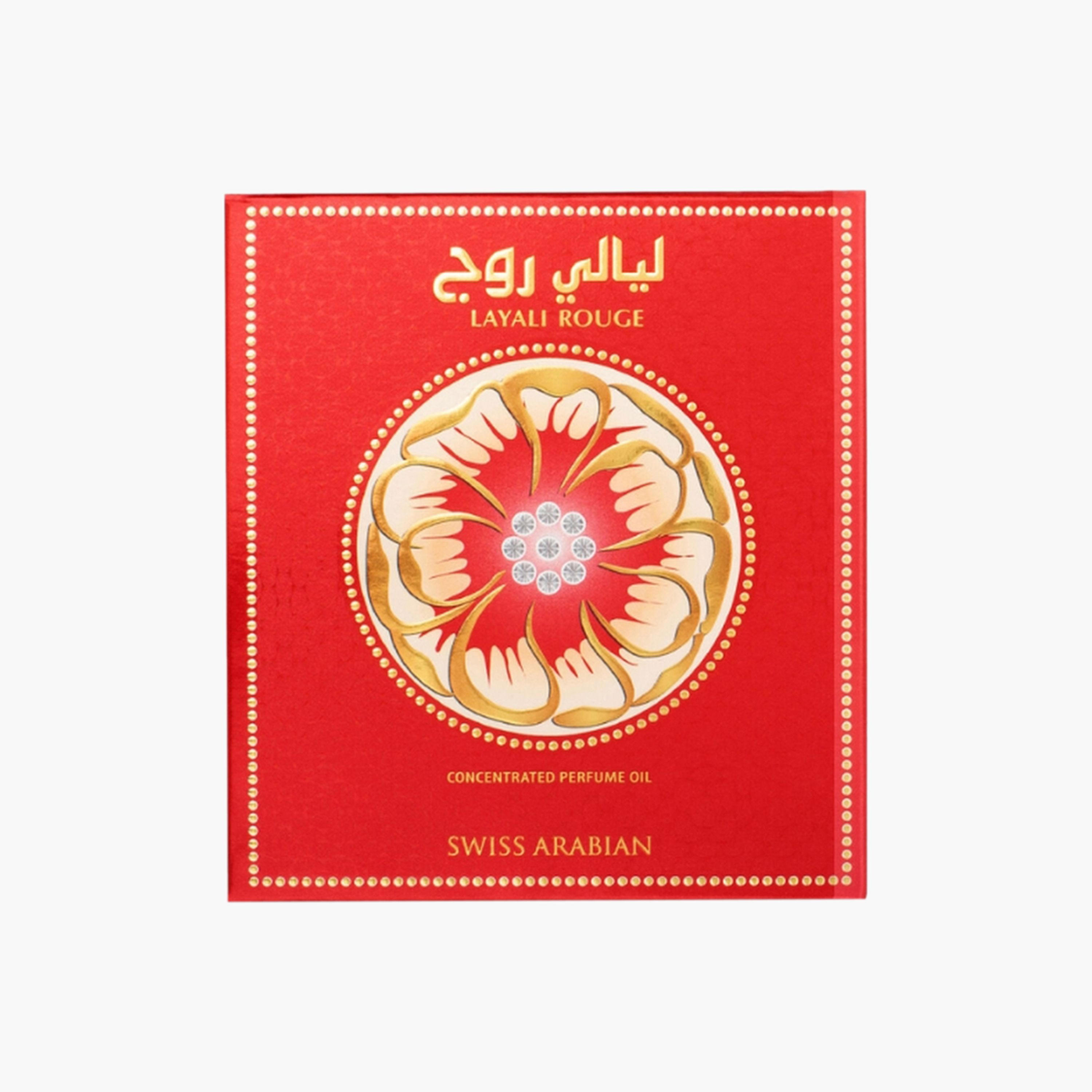 Swiss Arabian Layali Rouge Concentrated Perfume Oil - 15 ml-beautyandpersonalcare-fragrance-unisex-image-3