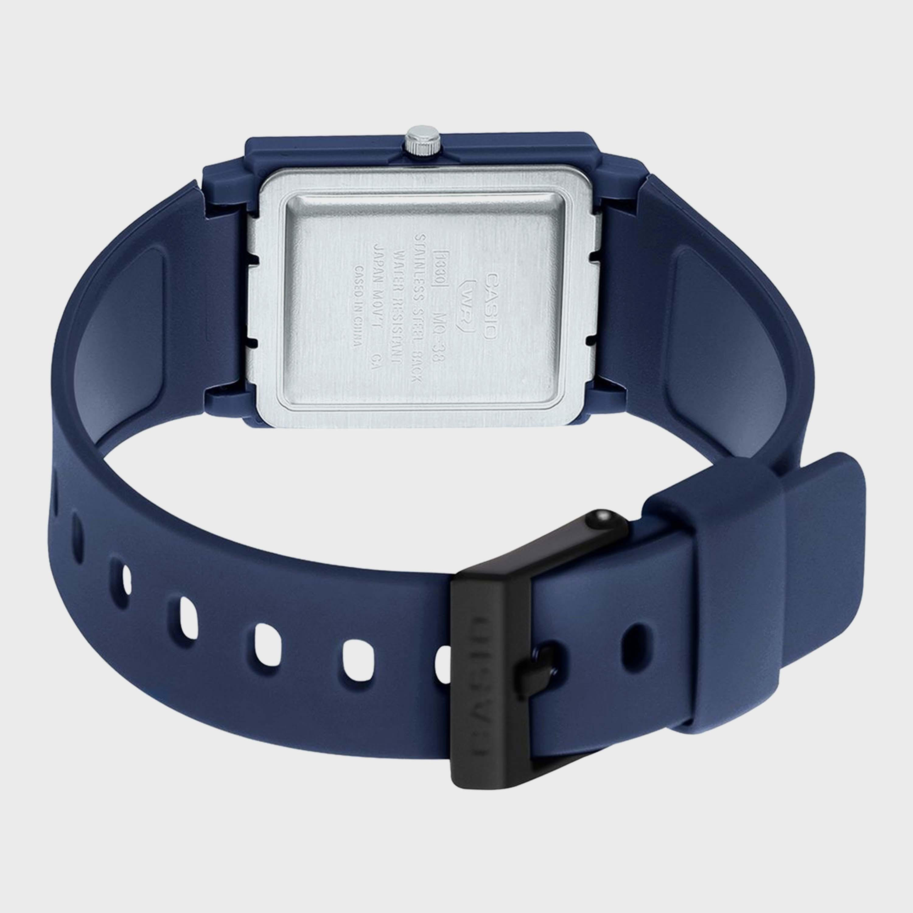 Casio Men's Blue Analog Resin Strap Watch - MQ-38UC-2A1DF-men-watchesandjewellery-watches-image-3