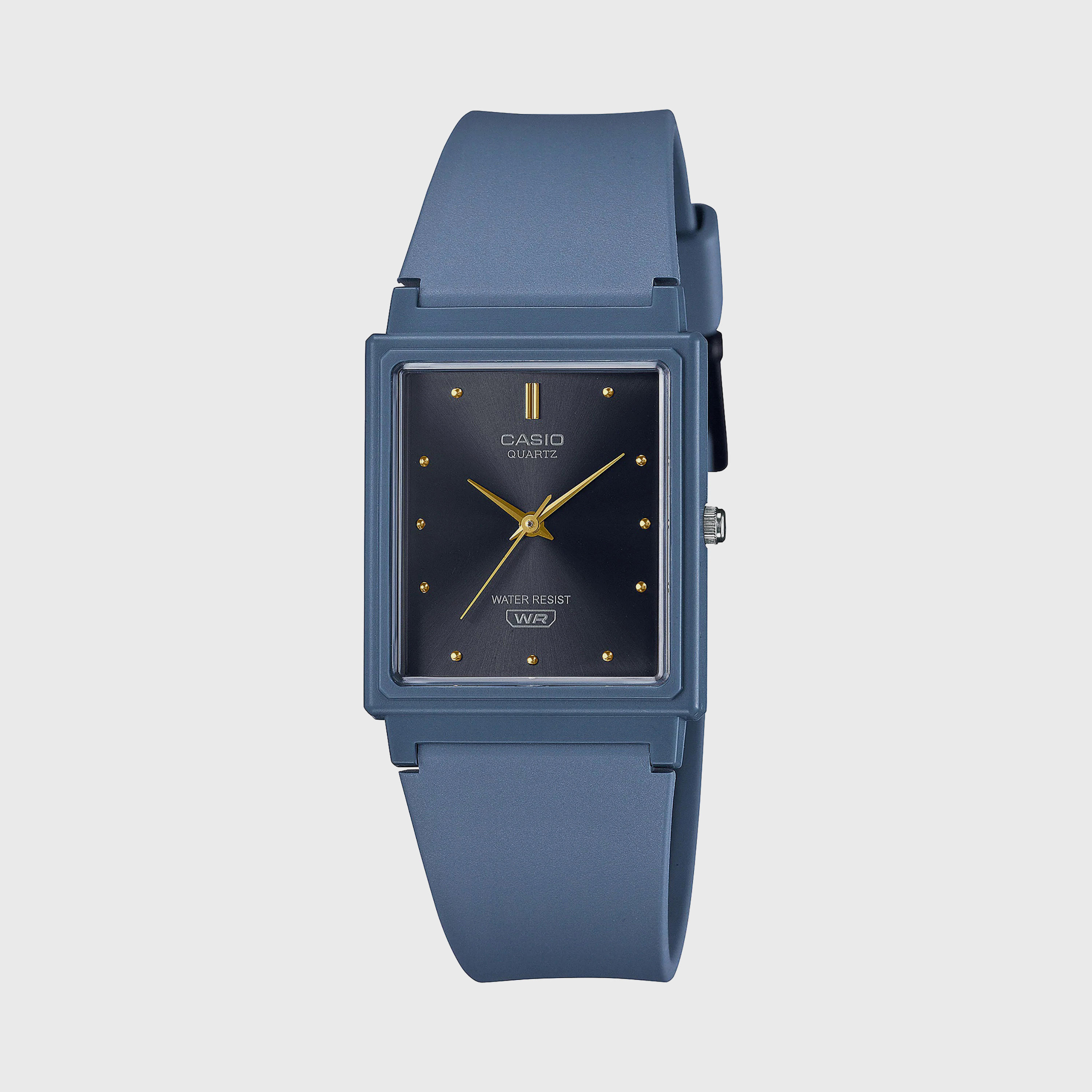 ساعة كاسيو يونيسكس بعقارب زرقاء وسوار من الراتنج - MQ-38UC-2A2DF | 26 مم-men-watchesandjewellery-watches-image-1