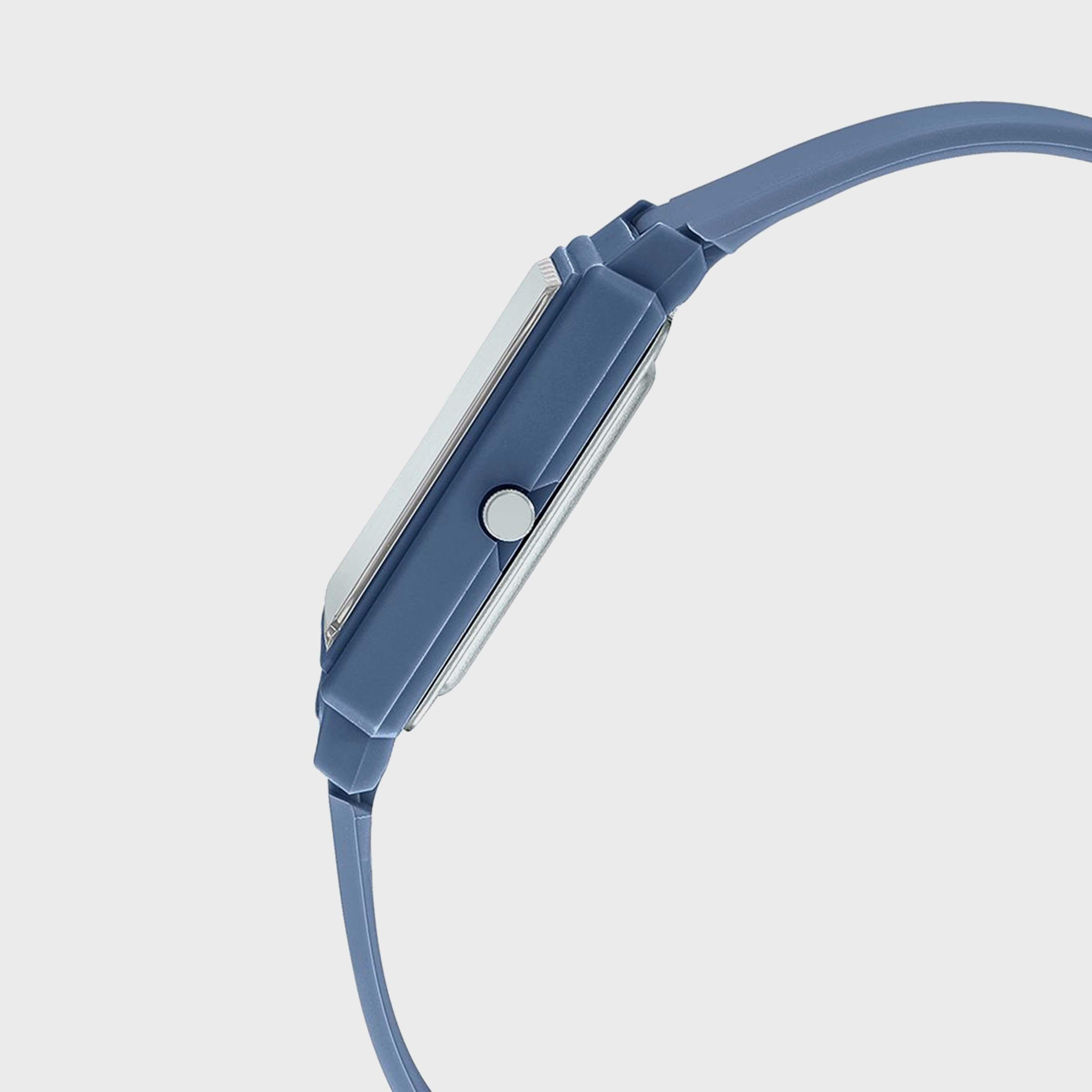 ساعة كاسيو يونيسكس بعقارب زرقاء وسوار من الراتنج - MQ-38UC-2A2DF | 26 مم-men-watchesandjewellery-watches-image-2