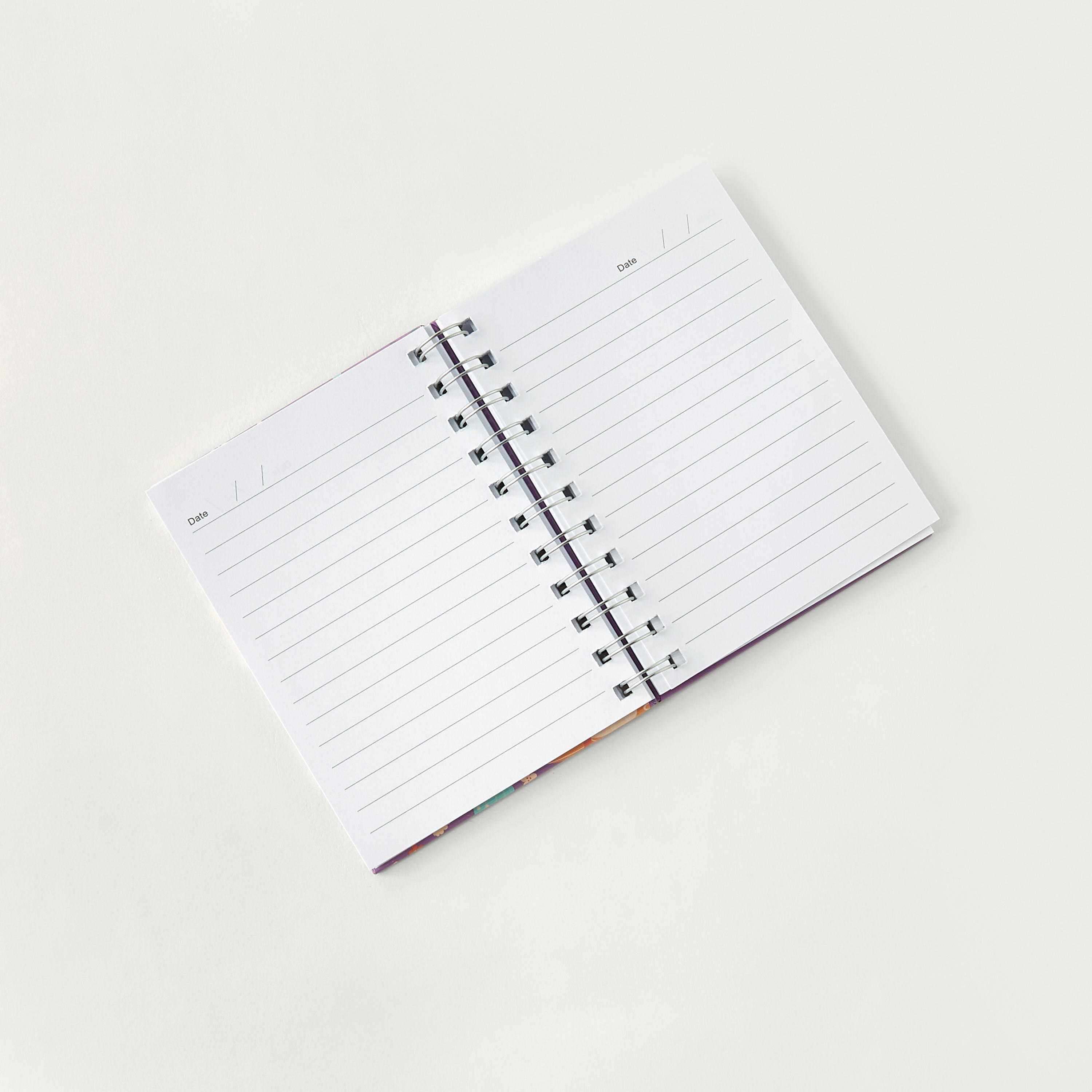 GLOO Printed Spiral Bound Ruled A6 Notebook - Set of 2-school-stationery-notebooks-image-4
