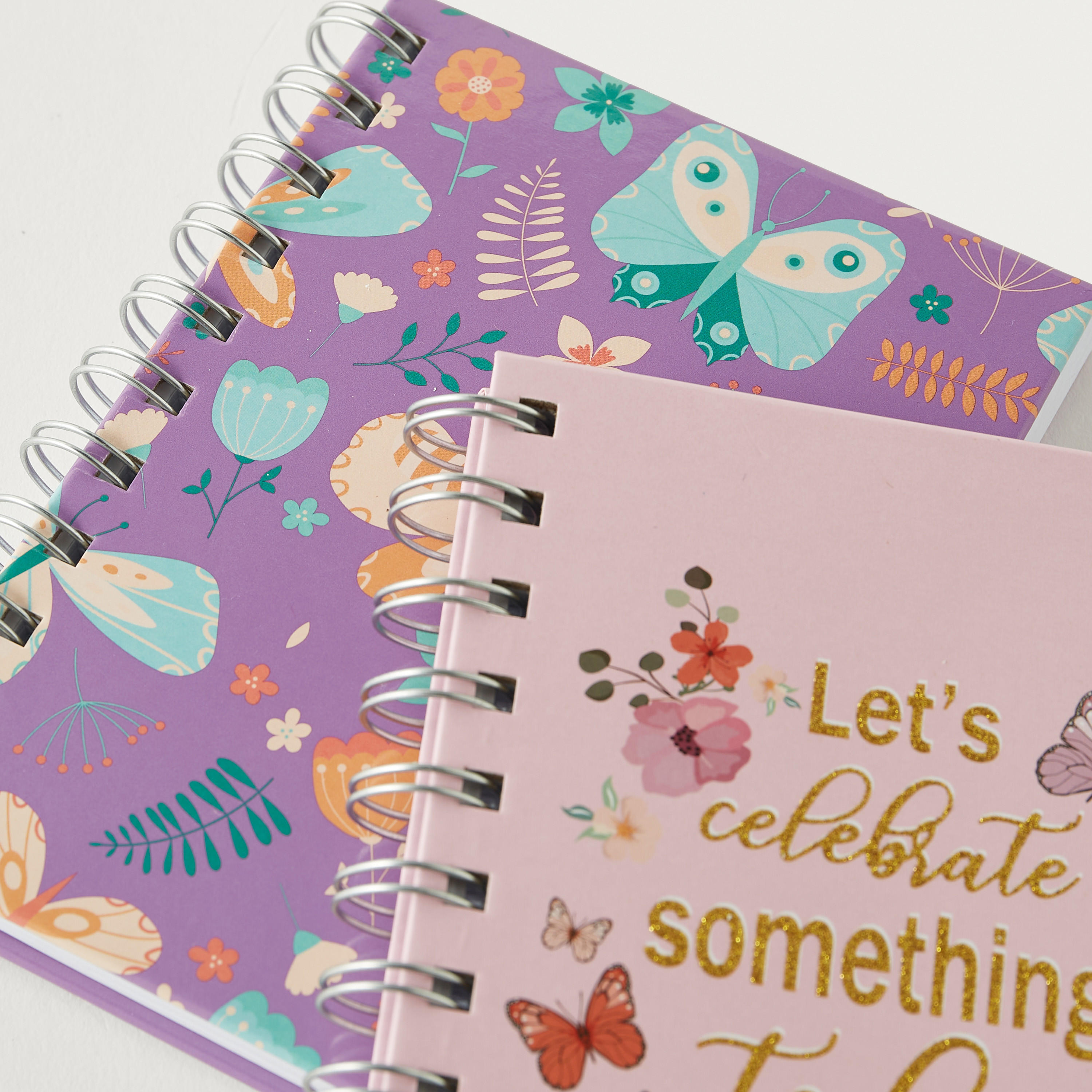 GLOO Printed Spiral Bound Ruled A6 Notebook - Set of 2-school-stationery-notebooks-image-5