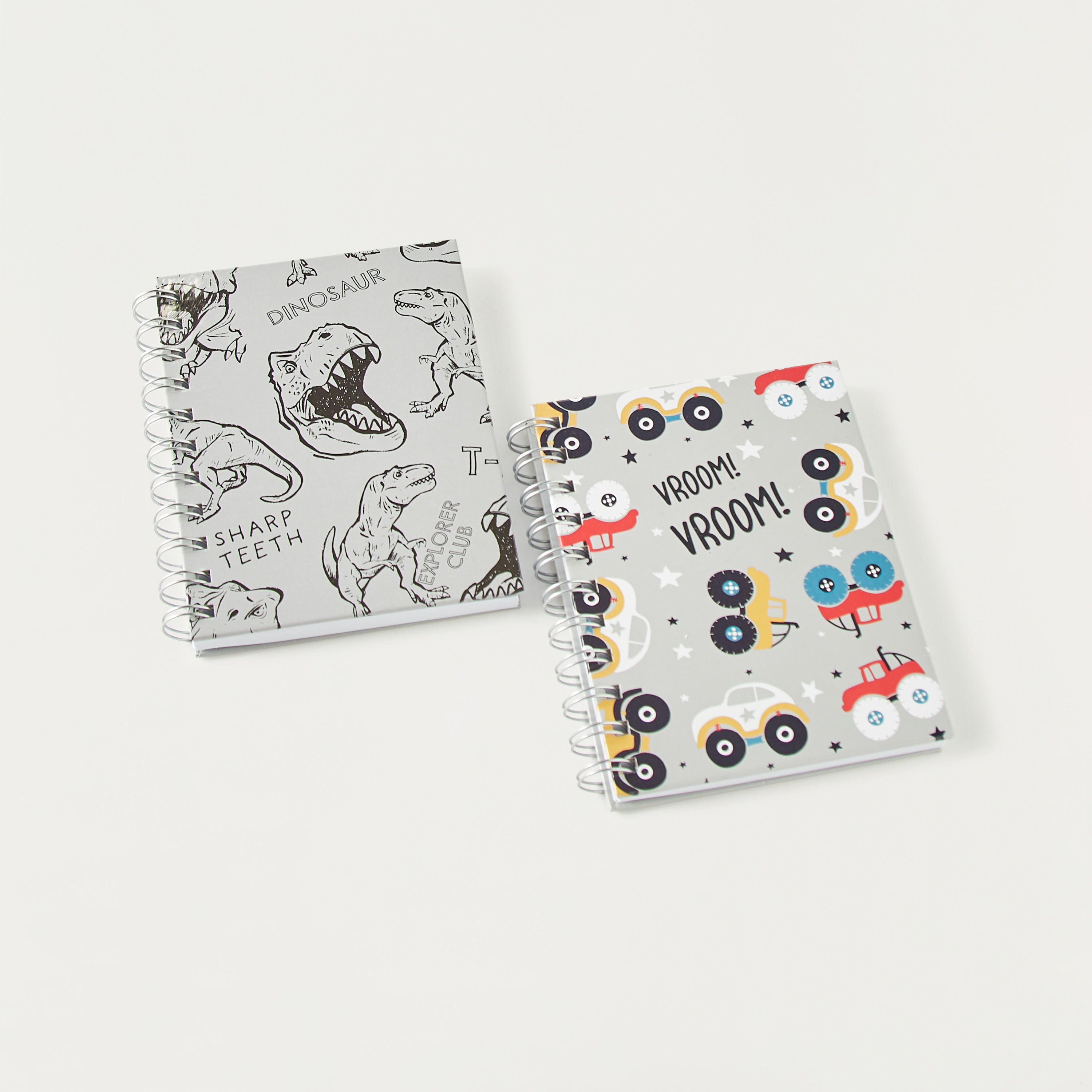GLOO Assorted Printed A6 Spiral Notebook - Set of 2-school-stationery-notebooks-image-2