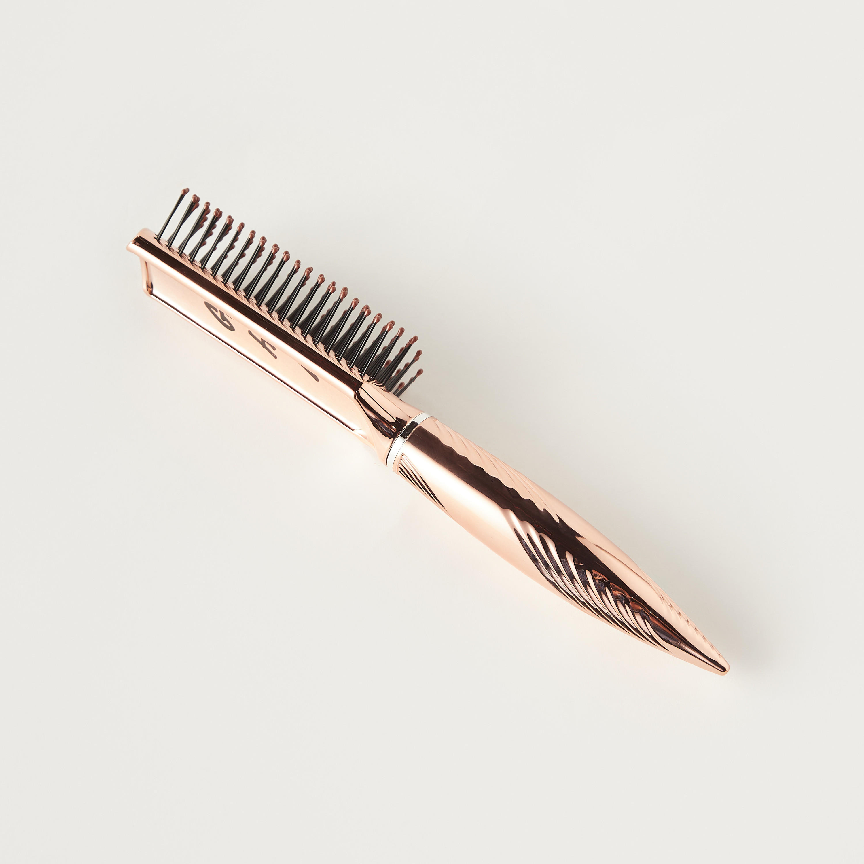 Slogan Print Sculpting Hair Brush-beautyandpersonalcare-hair-stylingtools-hairbrushesandcombs-image-1