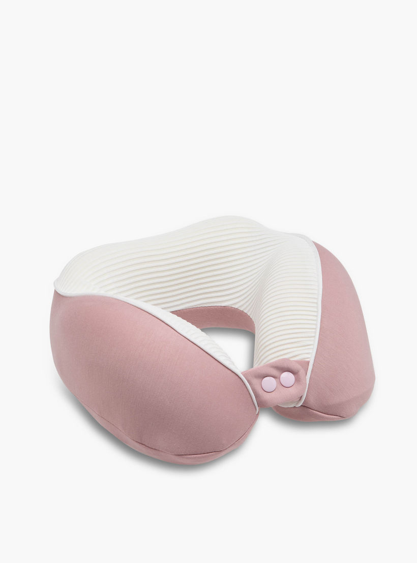 Findz Neck Pillow with Snap Button Closure-travel-pillows-image-1