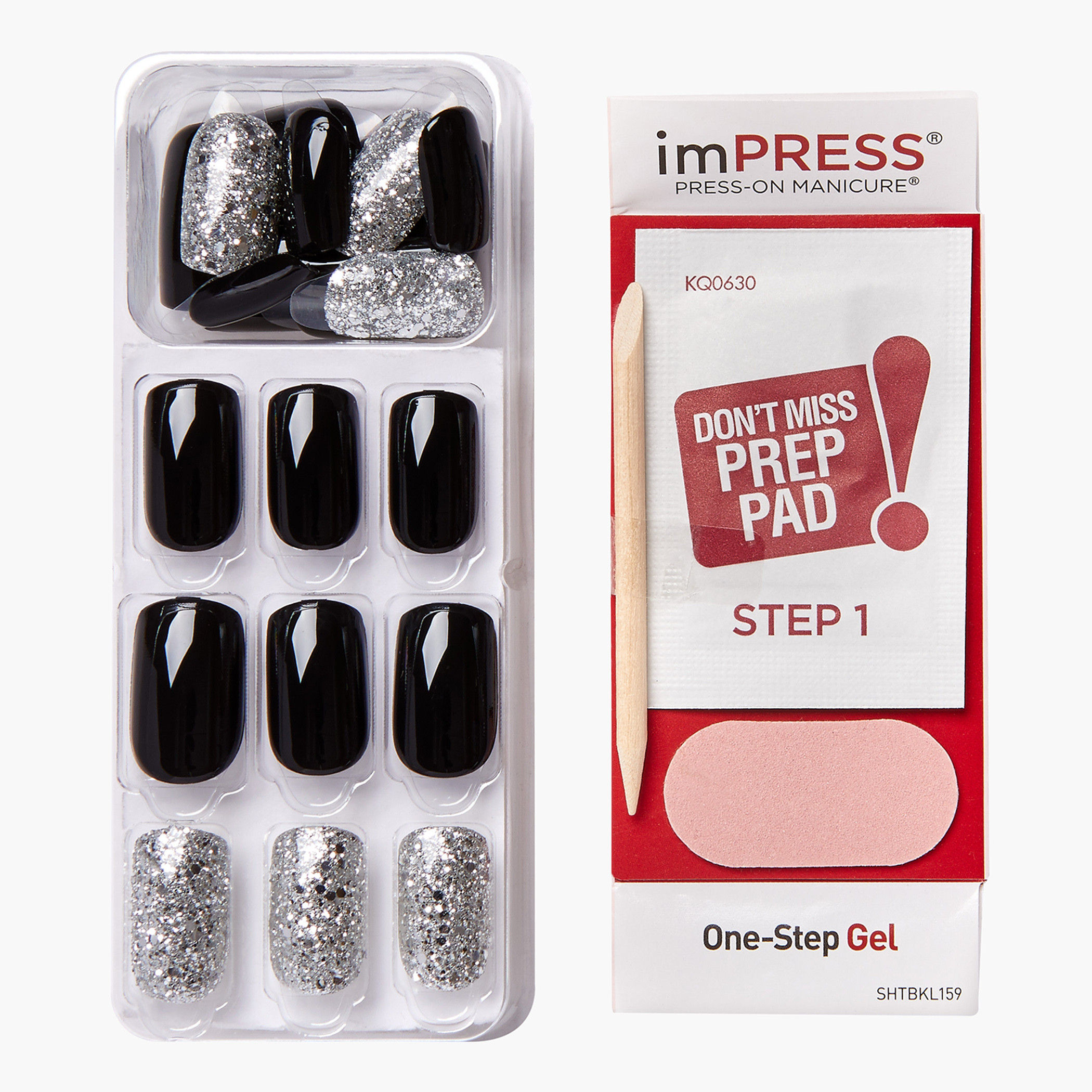 طقم مانيكير إمبريس بريس أون من كيس كوزمتكس-beautyandpersonalcare-makeup-nails-artificialnails-image-2