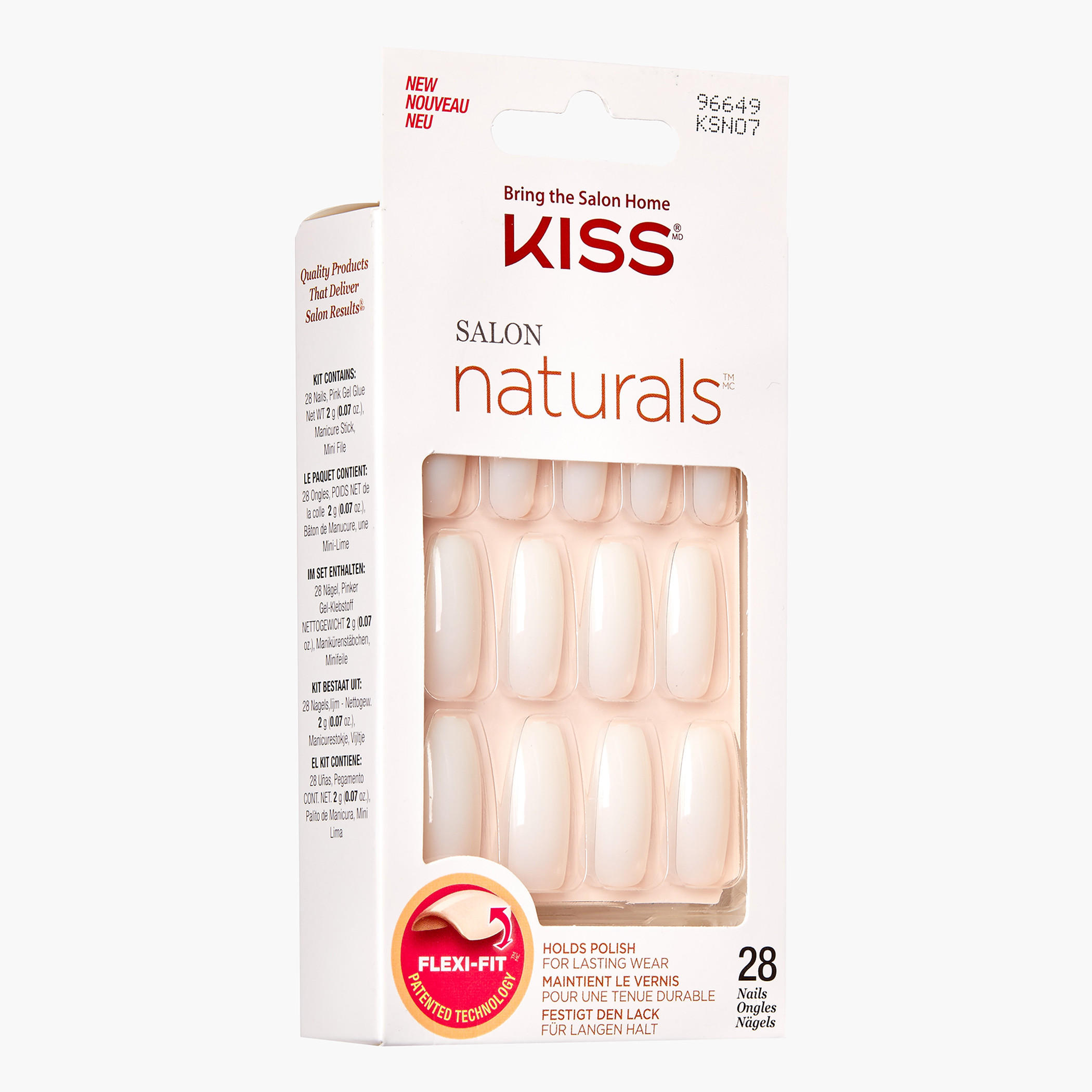 Kiss Cosmetics Salon Naturals Nails Set-beautyandpersonalcare-makeup-nails-artificialnails-image-2