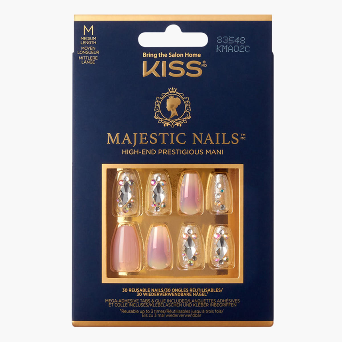 Kiss Cosmetics Majestic Nails Set-beautyandpersonalcare-makeup-nails-artificialnails-image-1